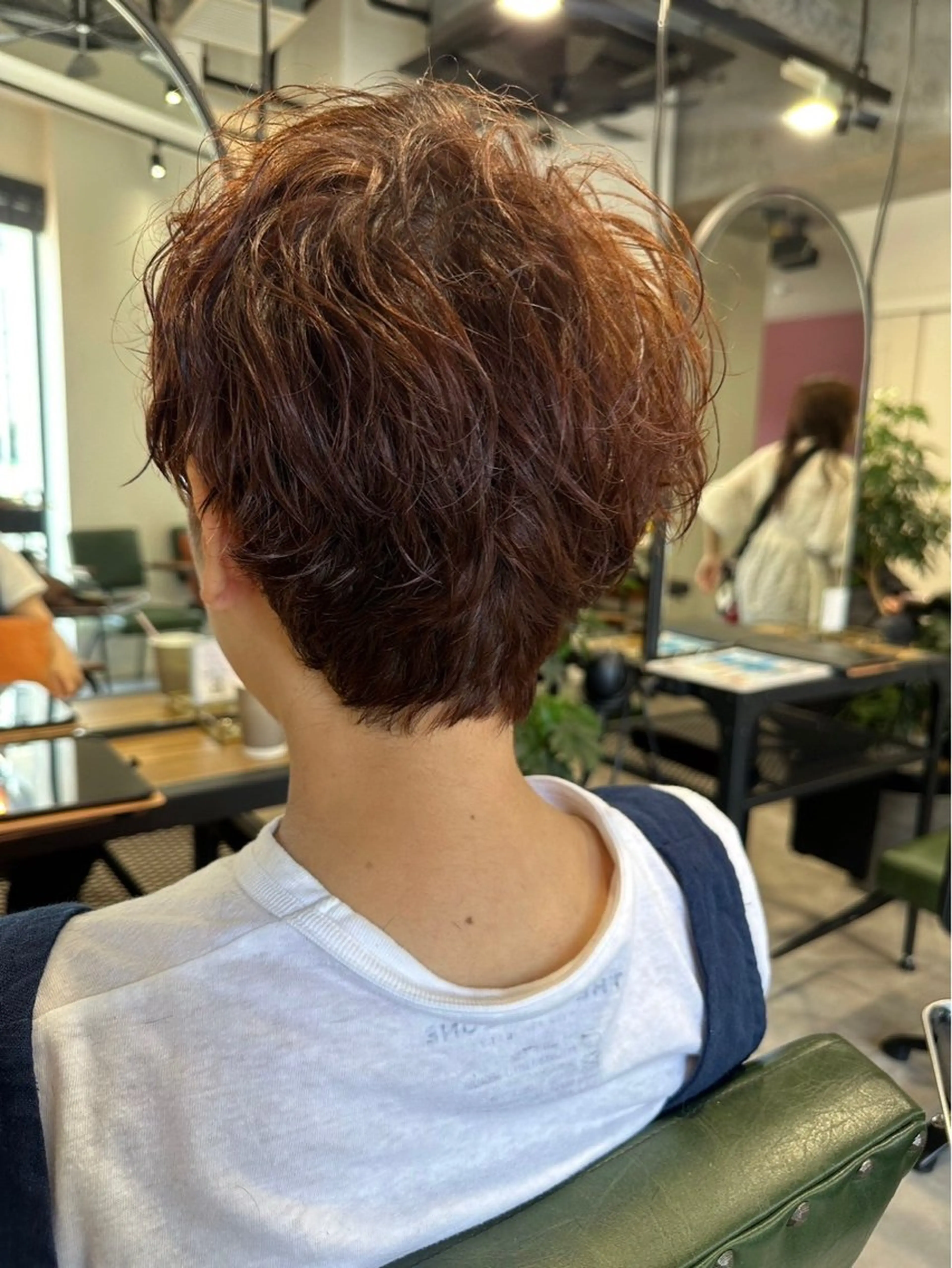 ショート パーマ 川口歩登 【blanc】春日のヘアスタイル