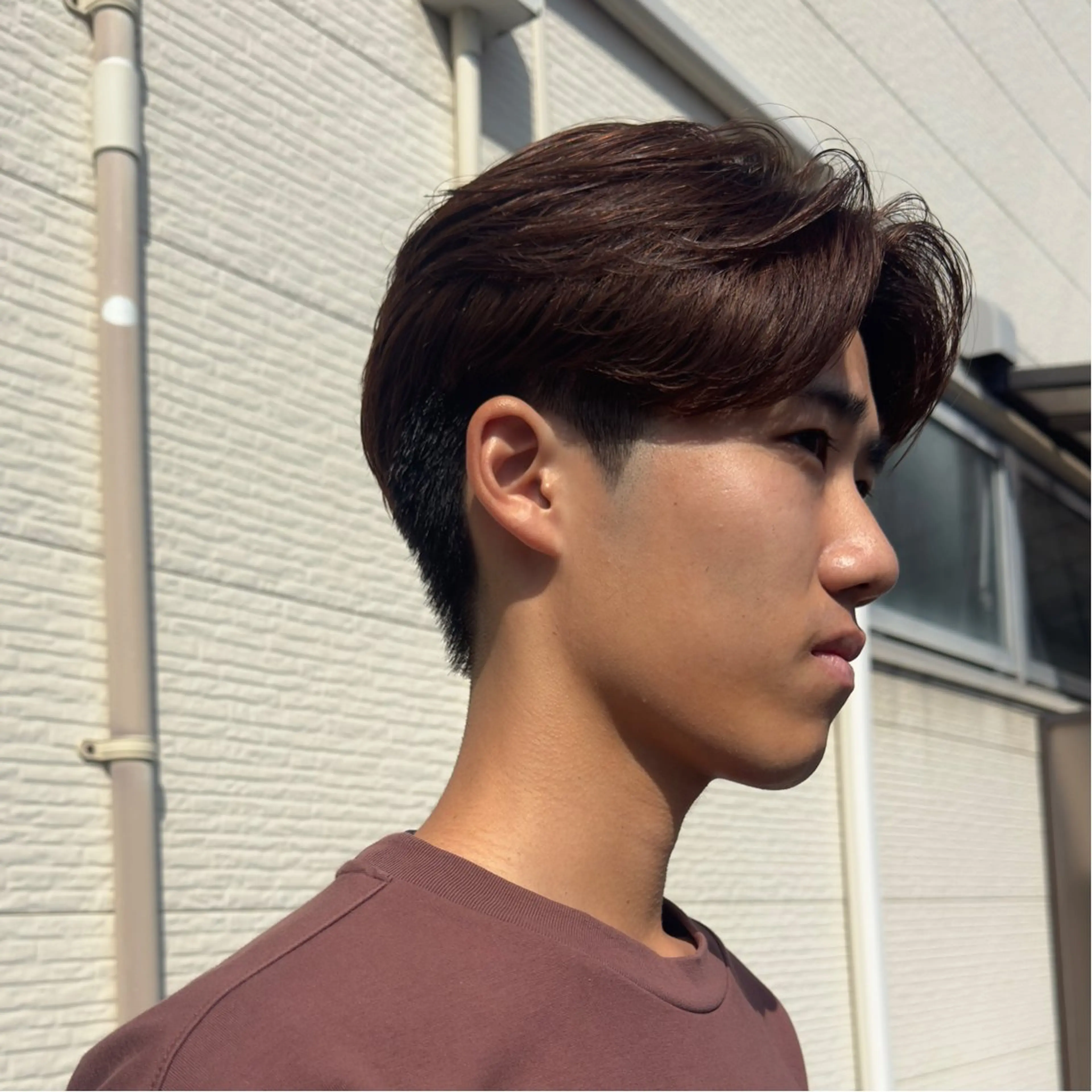 ミディアム カラー カット ヘアカラー トリートメント mulah所属・🌟抜け感カラー/ メンズカット/坂本竣のヘアスタイル