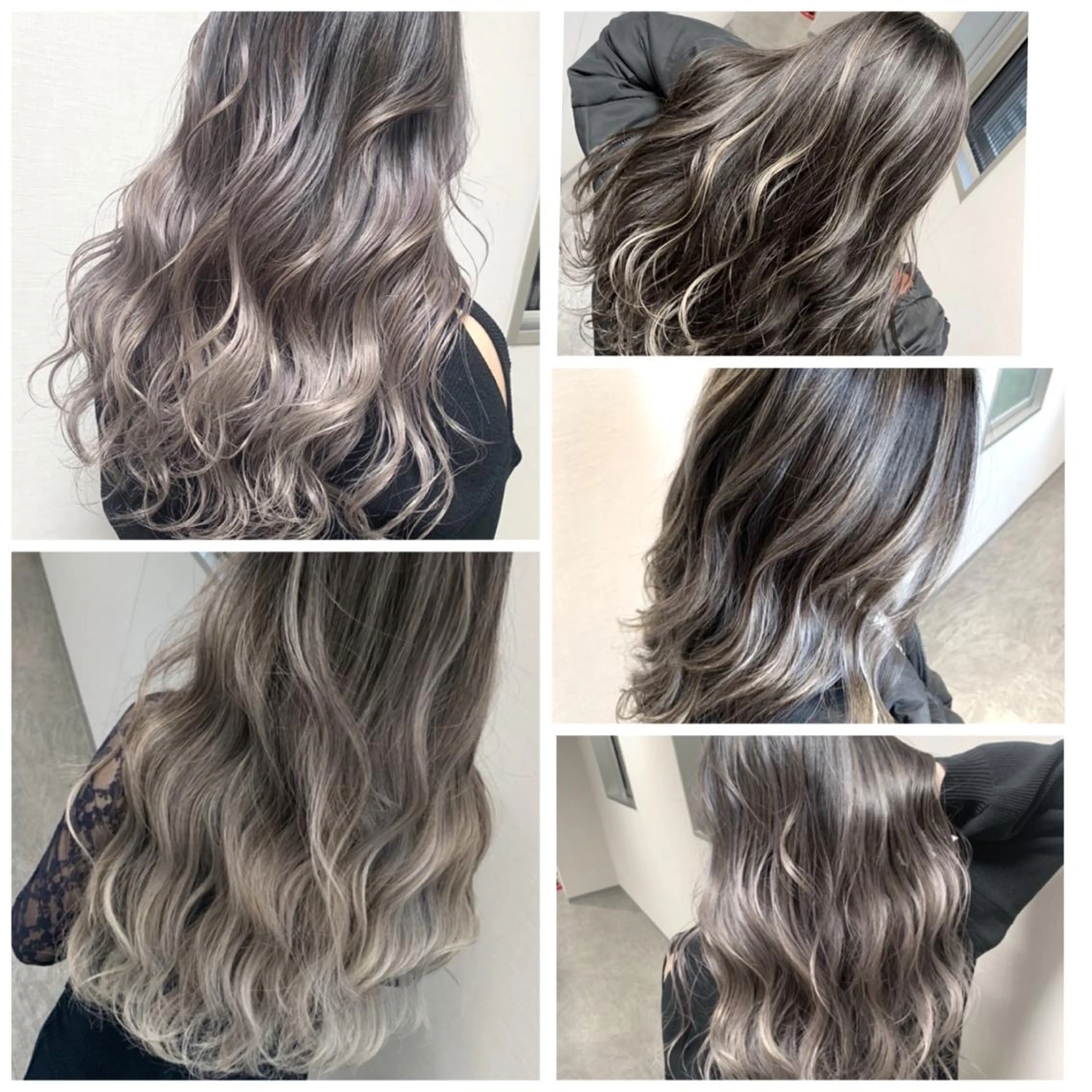 カラー グラデーションカラー ハイライトカラー 松井那津子 /ハイライトブリーチのヘアスタイル