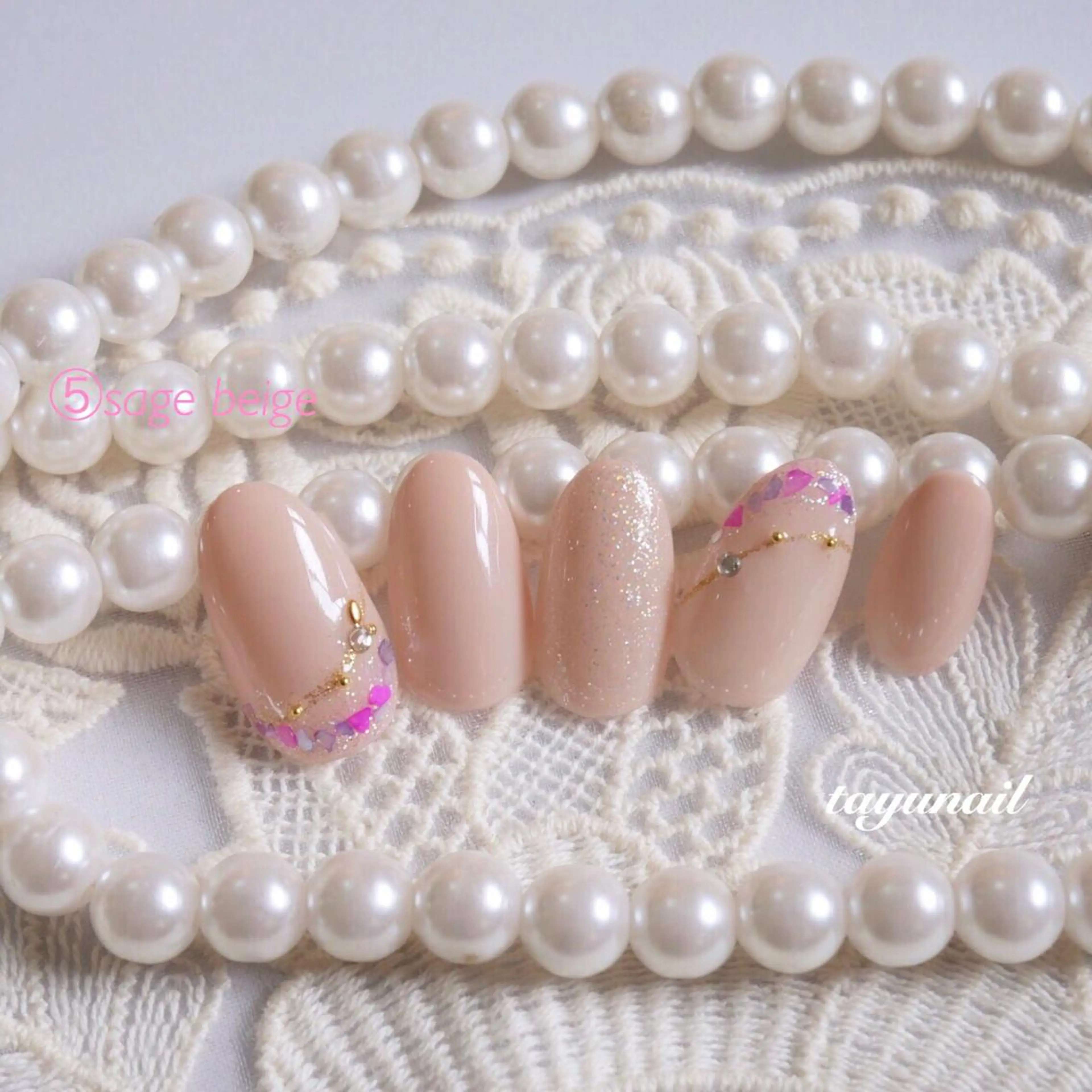 ネイル ネイルサロン・ネイルスクール たゆnail所属・ネイルサロン 【たゆnail】のネイルデザイン