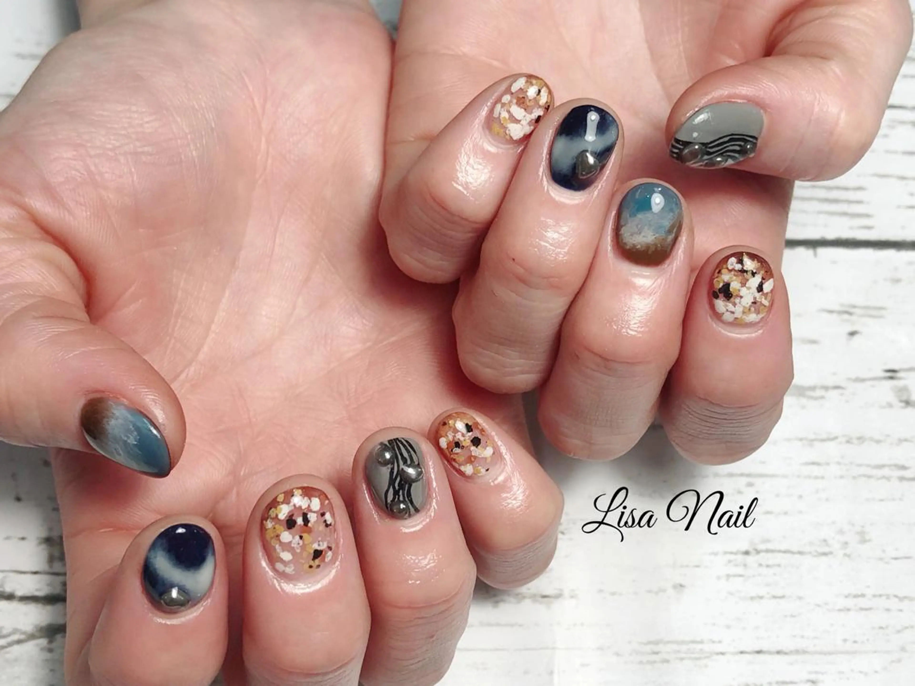 ネイル 🎀 RI🎀のネイルデザイン