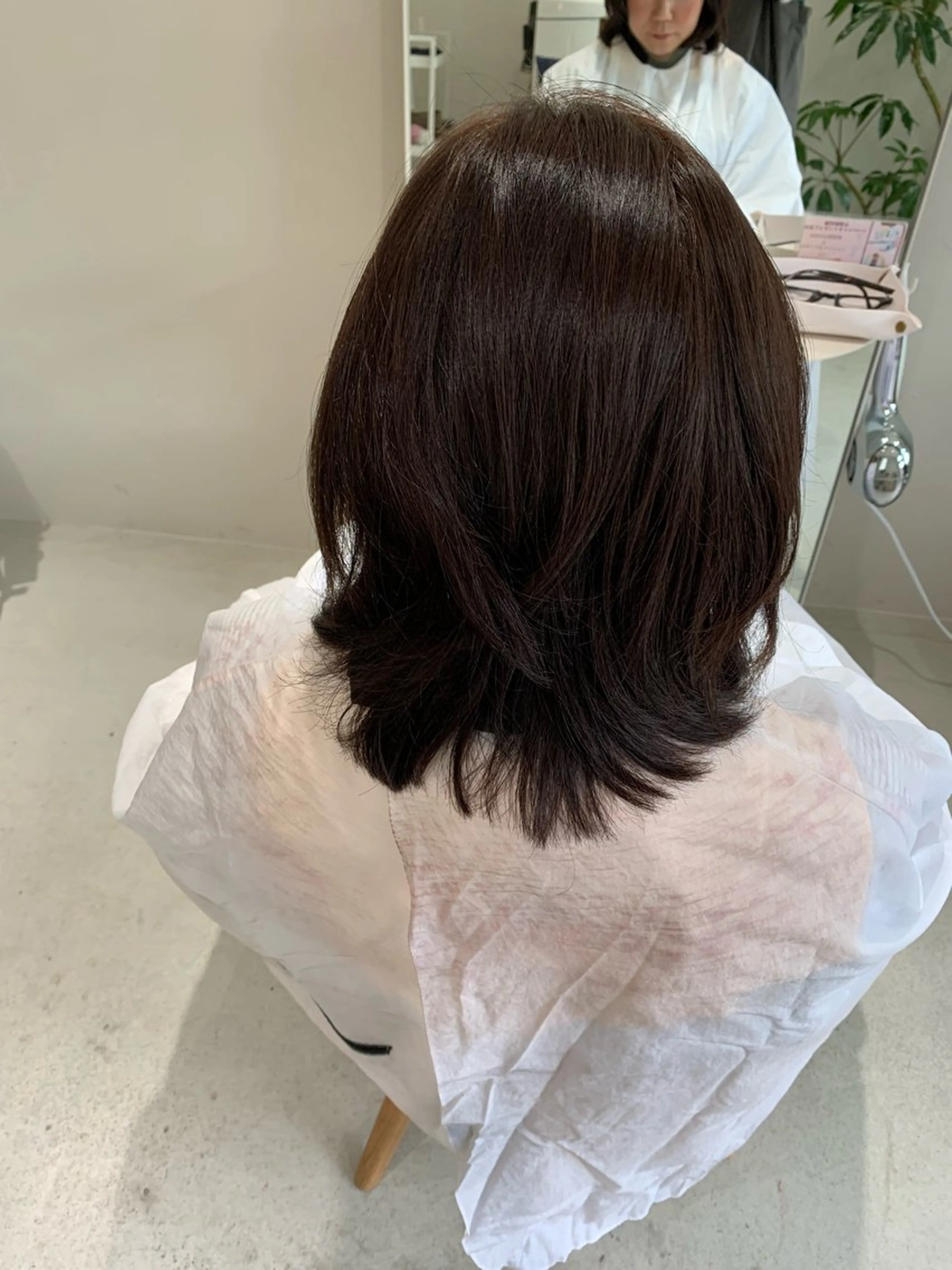 ミディアム 🌸花屋併設🌸寺島 秀美のヘアスタイル