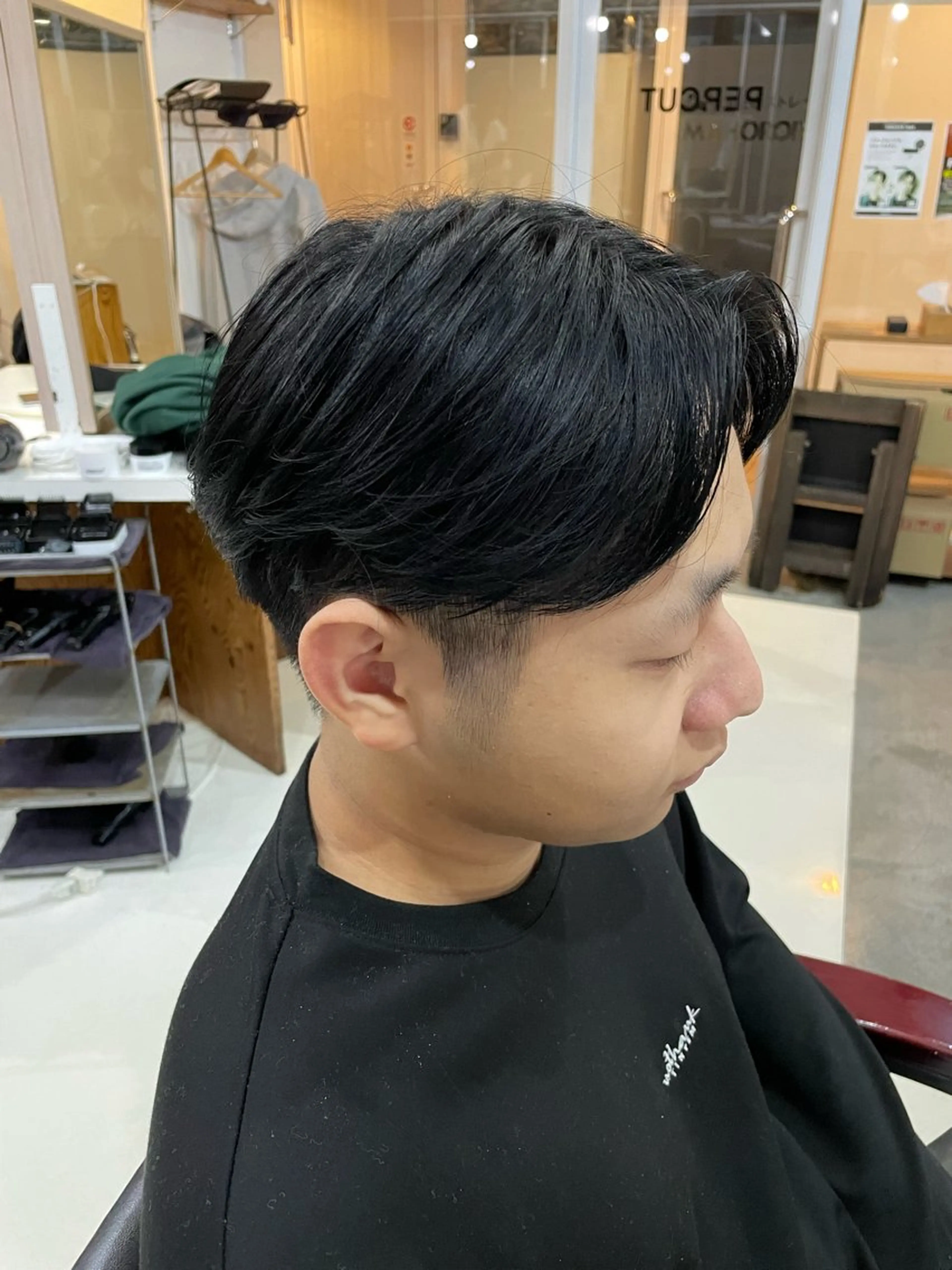 ショート PERCUT 中島快のヘアスタイル