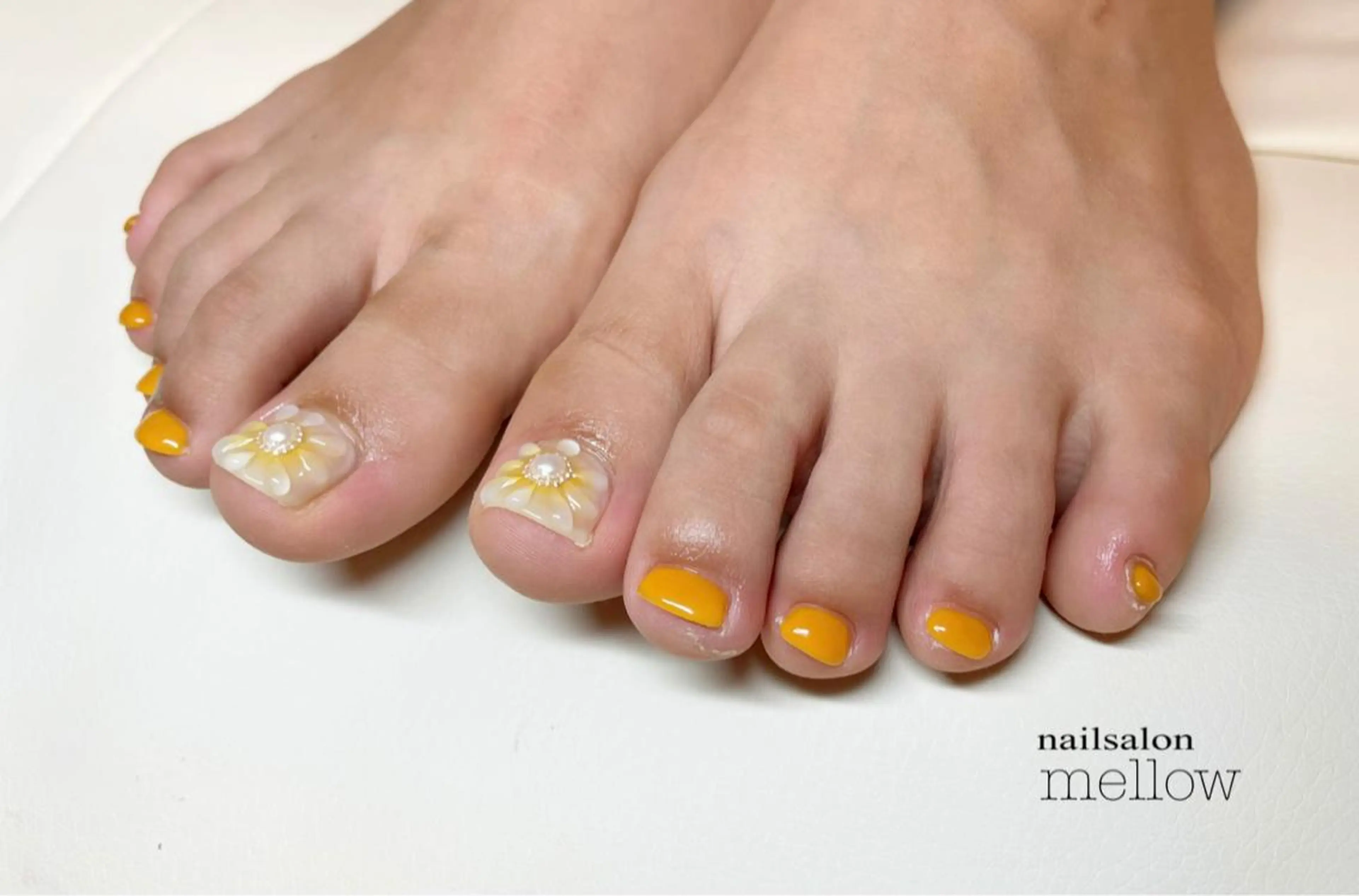 ネイル フラワーネイル ぷっくりネイル 大山 浩美のネイルデザイン