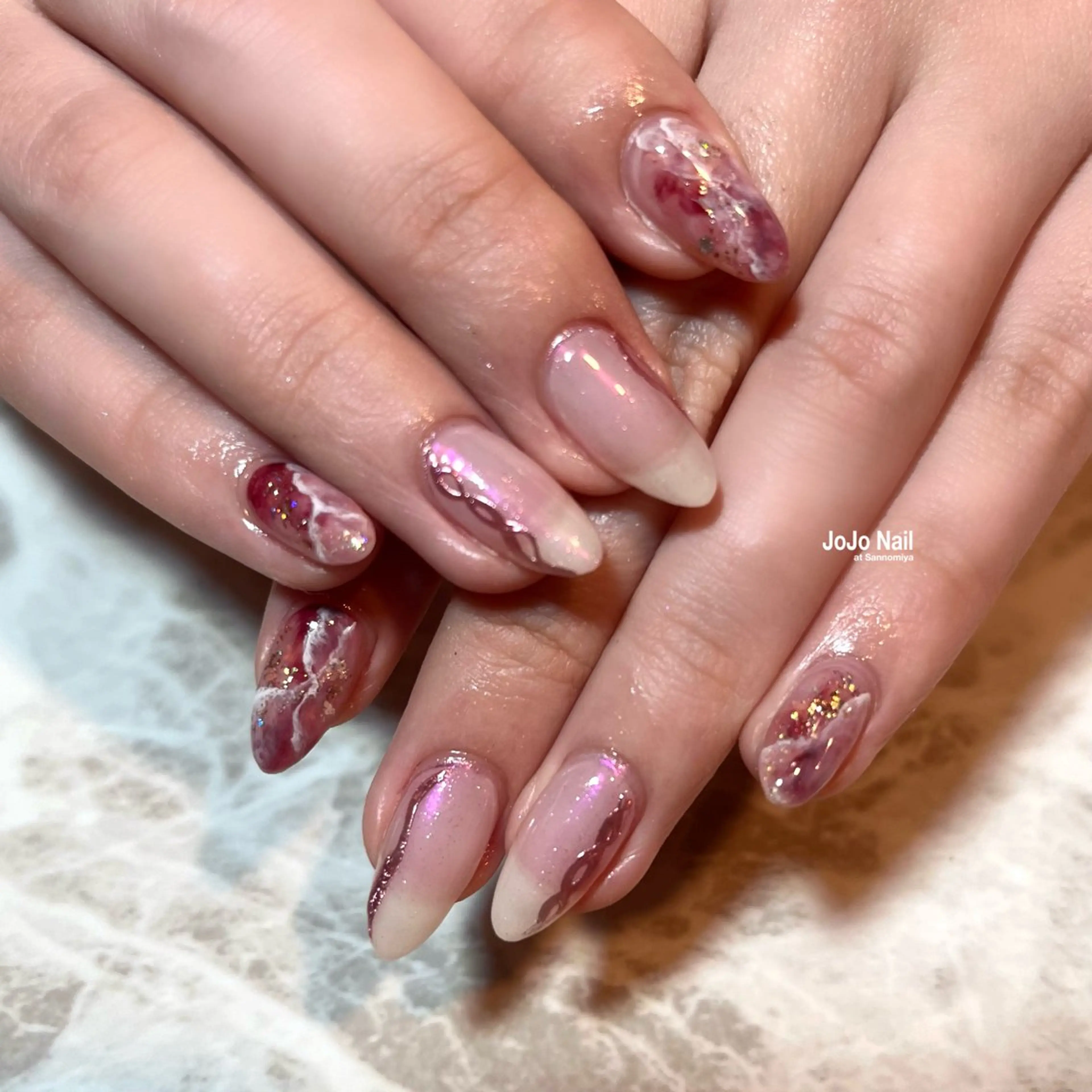 ネイル ハンドネイル AYAKA.T /JOJO@三宮のネイルデザイン