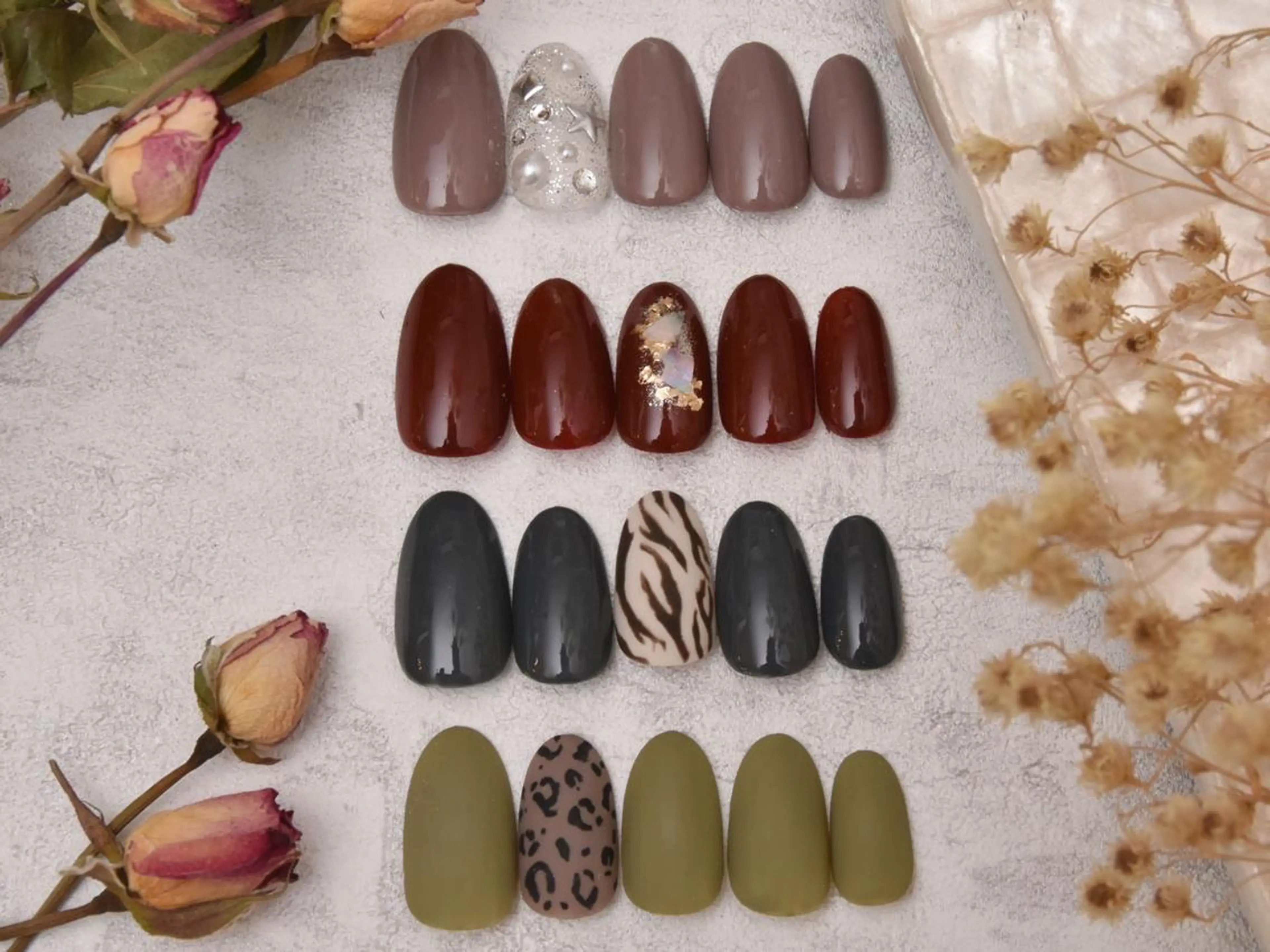 ネイル マットネイル ハンドネイル 園 あゆみのネイルデザイン