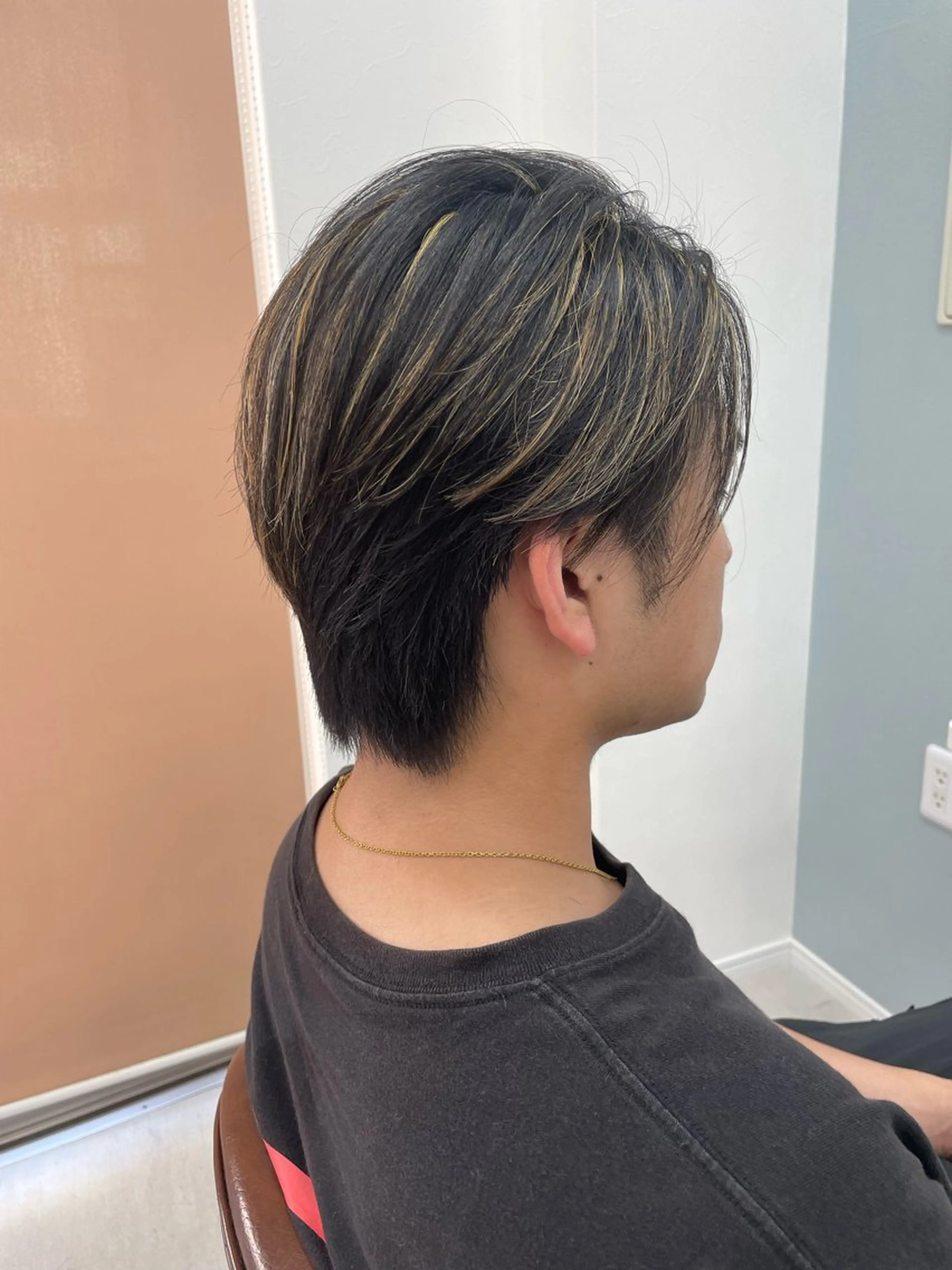 ショート カラー メンズ メンズハイライト ハイライトカラー ハイライト 川崎/スタイリスト /髪質改善🫧のヘアスタイル