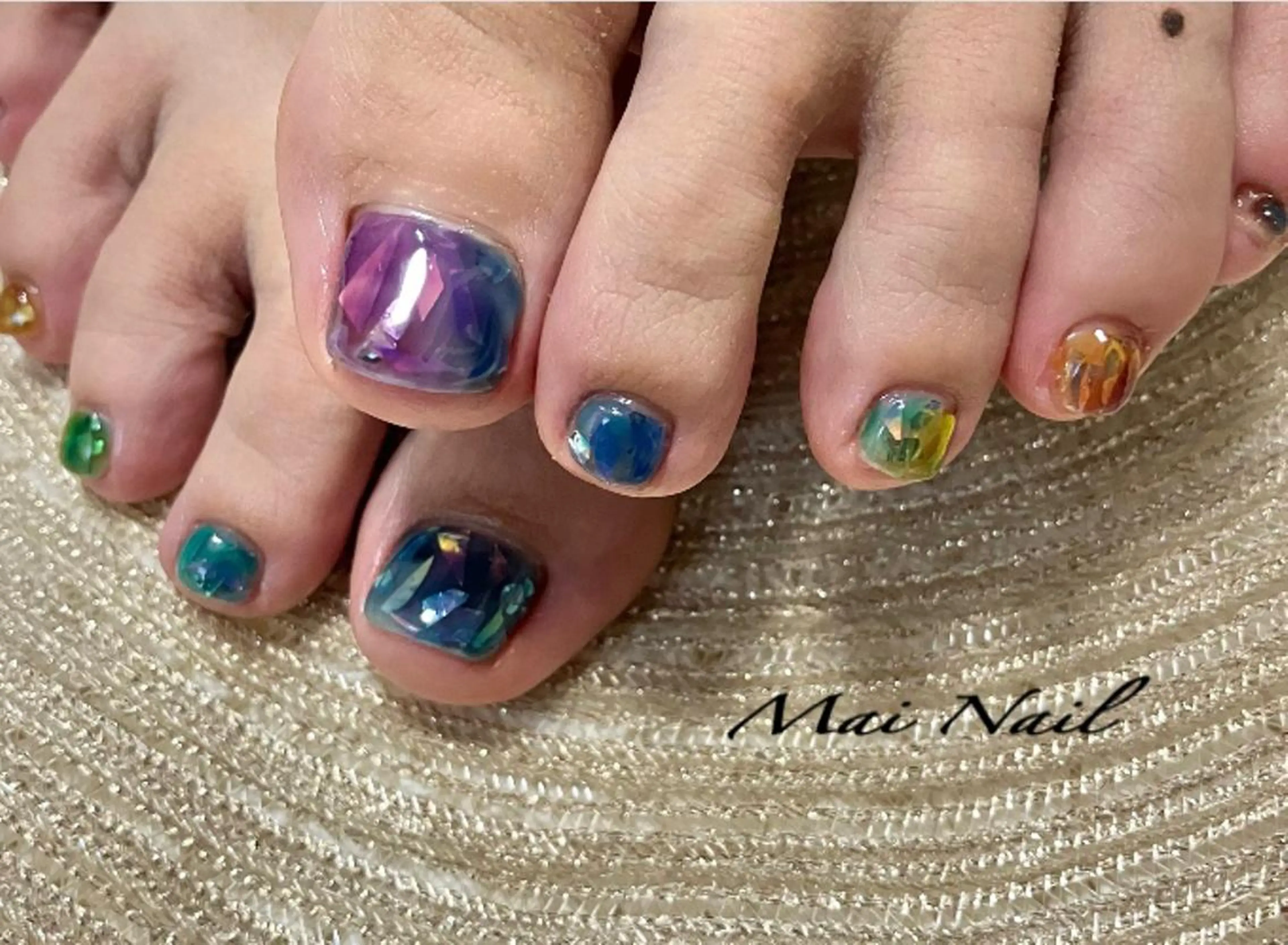 ネイル フットネイル Mai Nail 本田舞のネイルデザイン