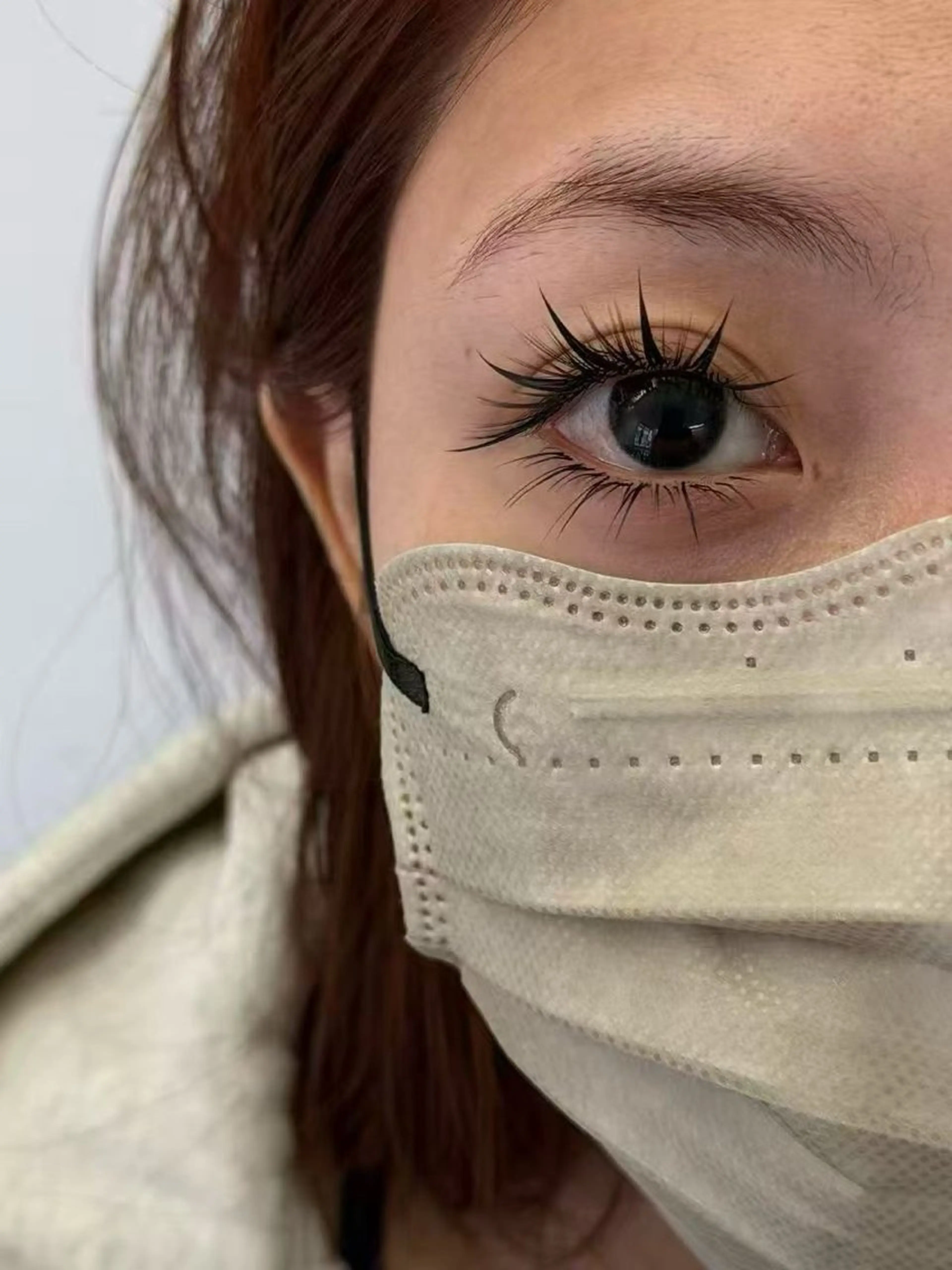 マツエク・マツパ 束感まつ毛 下まつげエクステ ワンホンマツエク マツエク 池袋💖 チルザルトサロンのマツエク・マツパデザイン