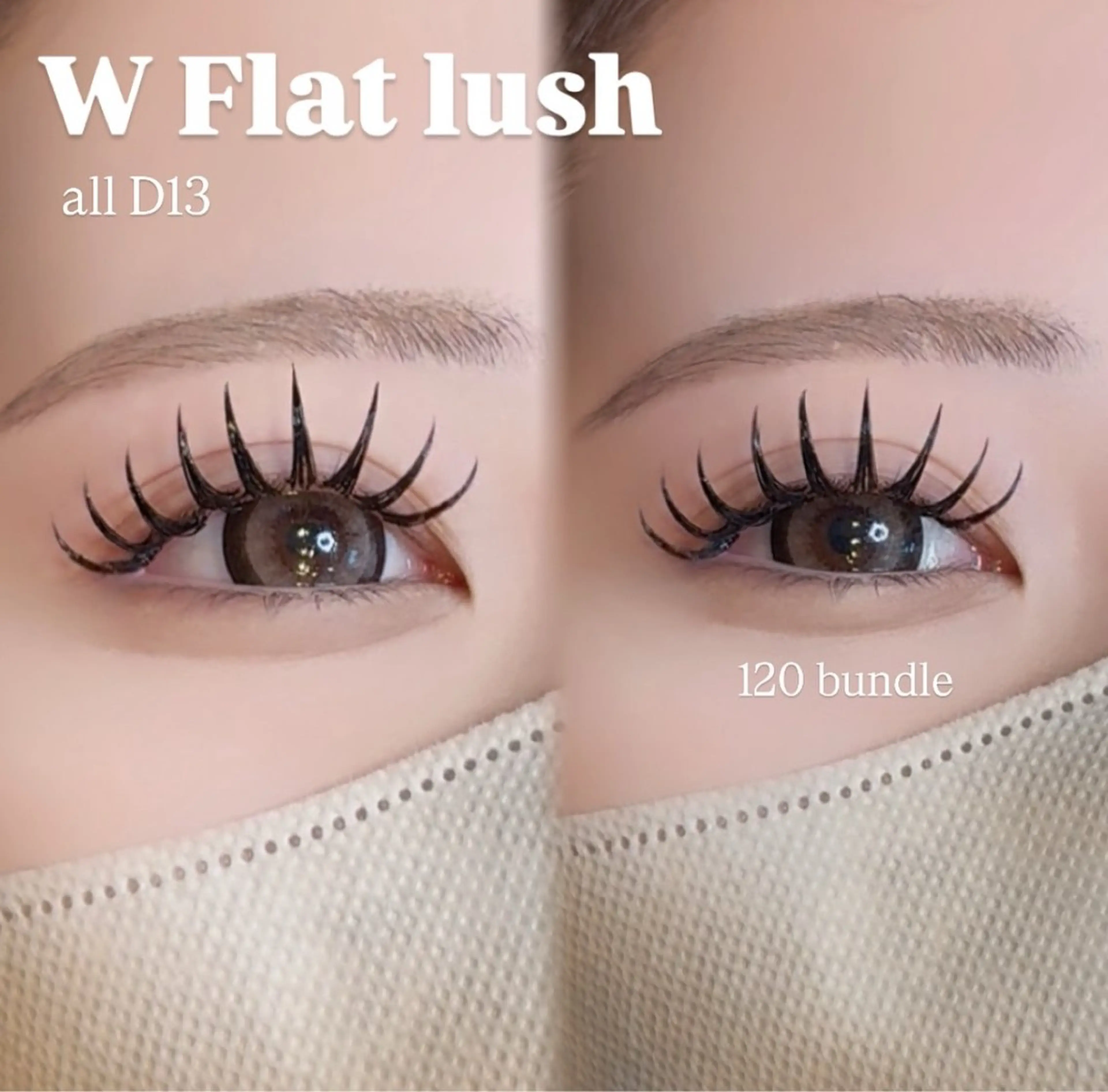 マツエク・マツパ アンドグレース・ブロウ長浜店所属・AnD'GRACE 滝本のマツエク・マツパデザイン