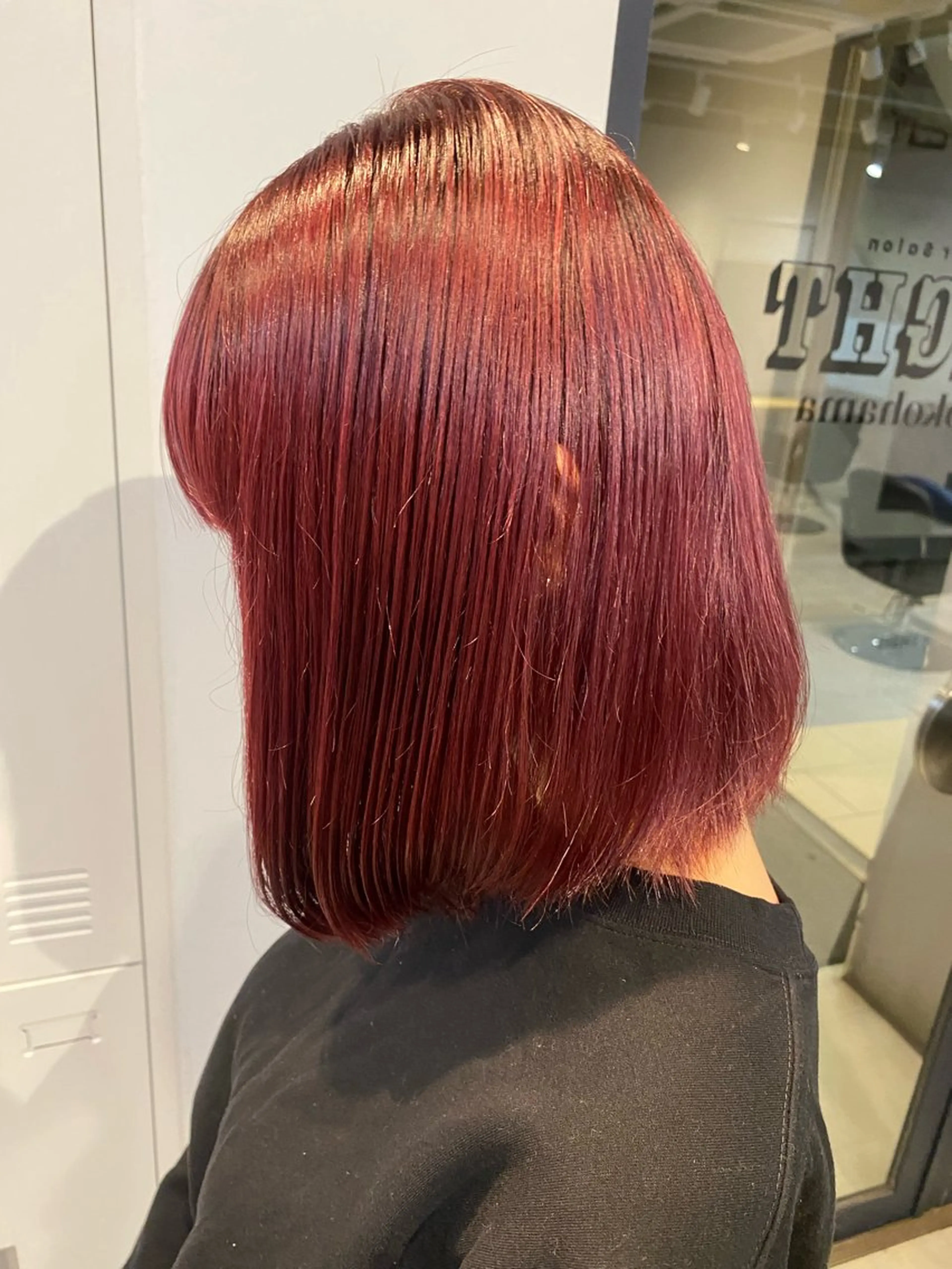 ミディアム カット ヘアカラー 🍒モデル募集中 🍒kaede🧸のヘアスタイル