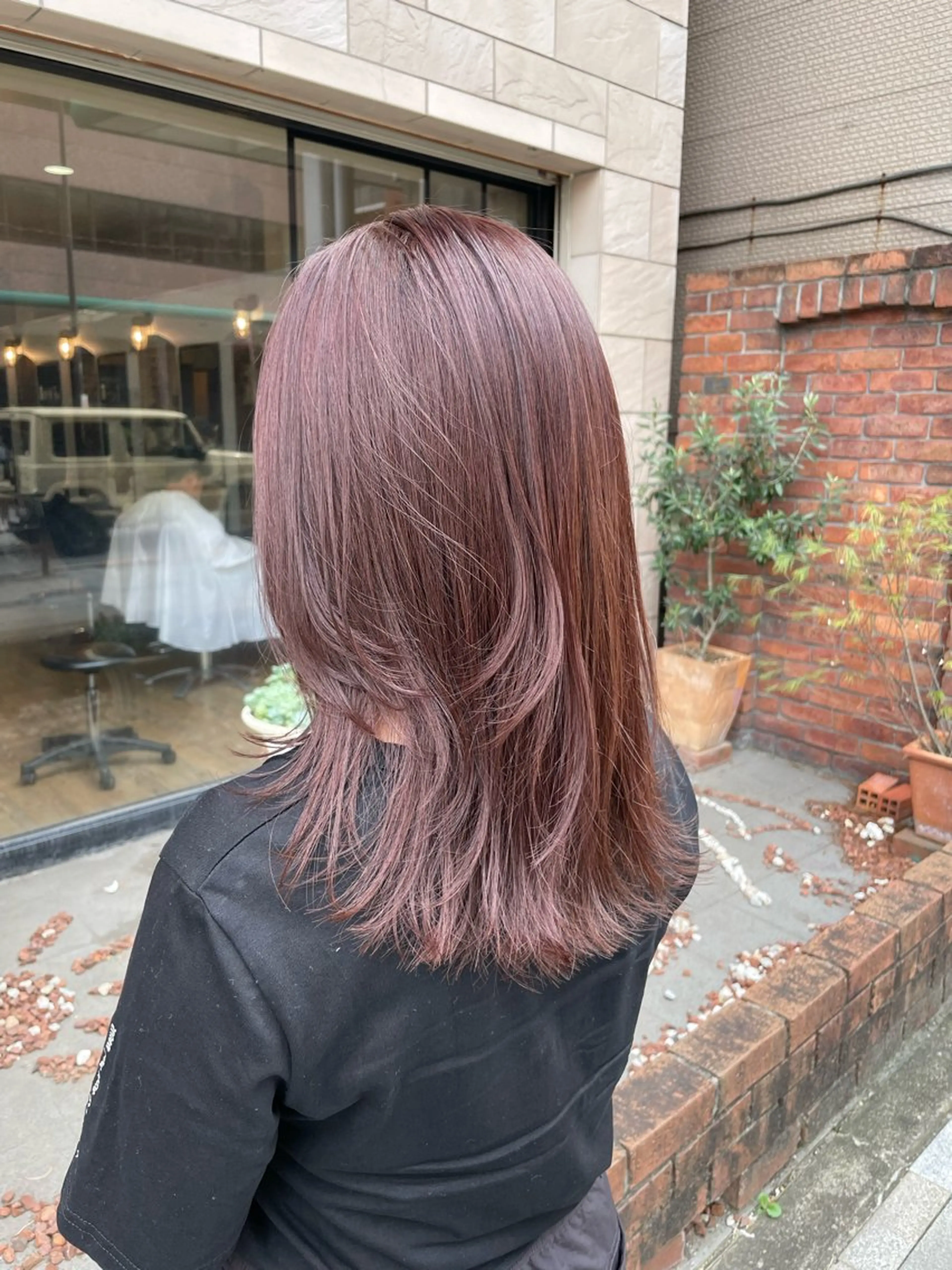 ミディアム ヘアカラー トリートメント SHIAN八王子 🇫🇷山本実穂のヘアスタイル