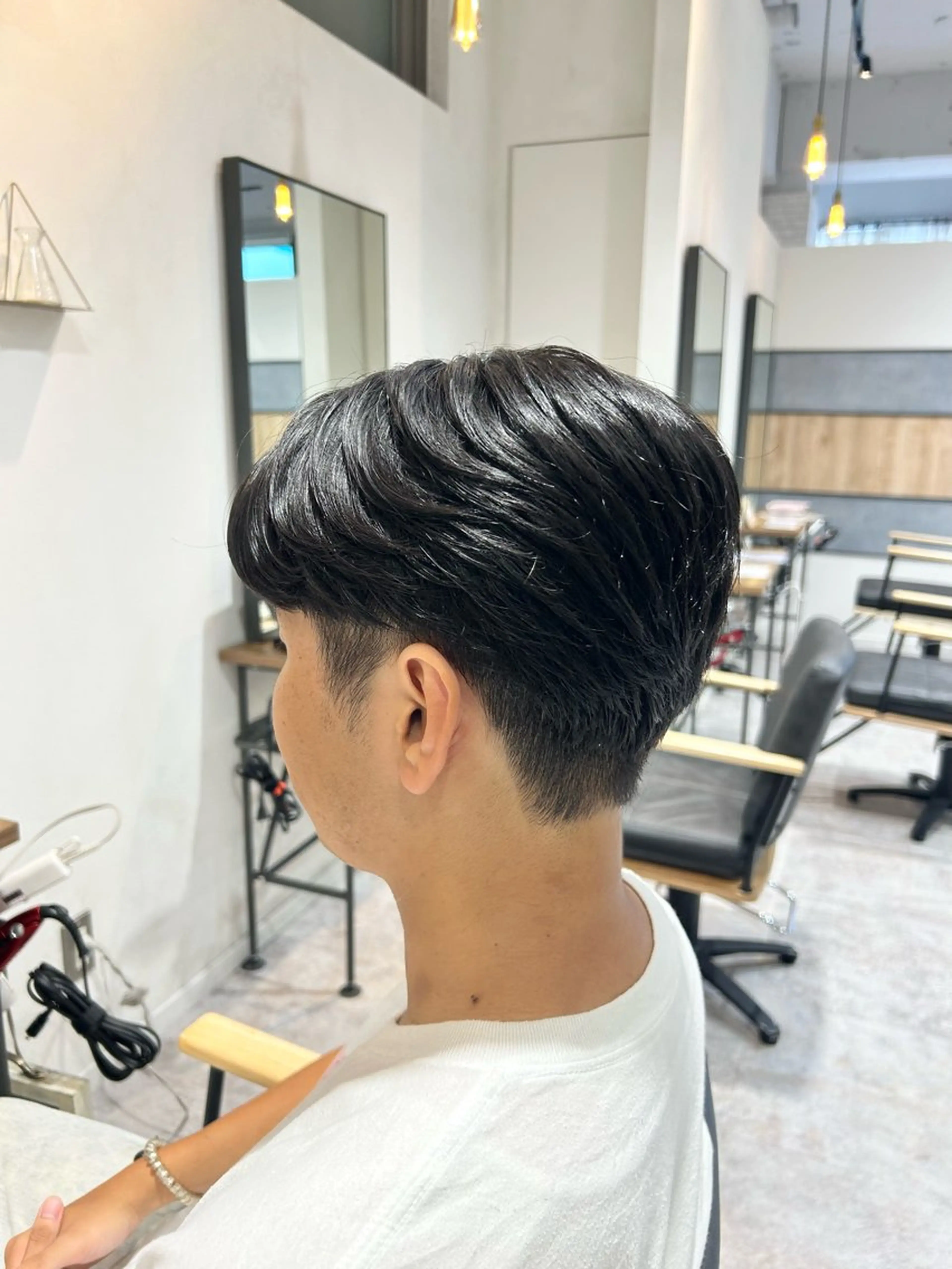 メンズ カット センターパート/ メンズ特化/日向🔥のヘアスタイル