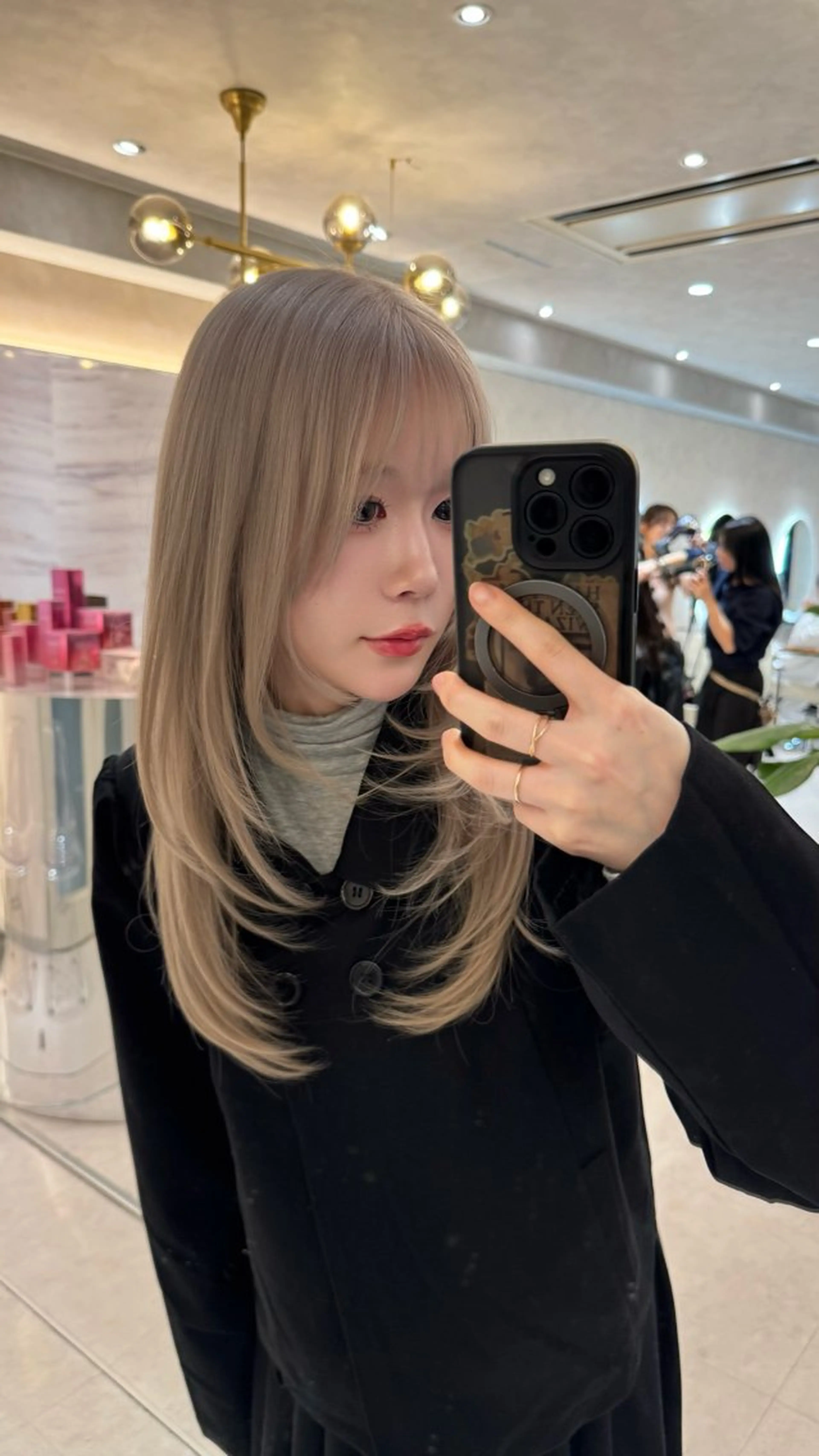 【🩵モデル募集中🩵】ケアブリーチ＋透明感カラーの写真