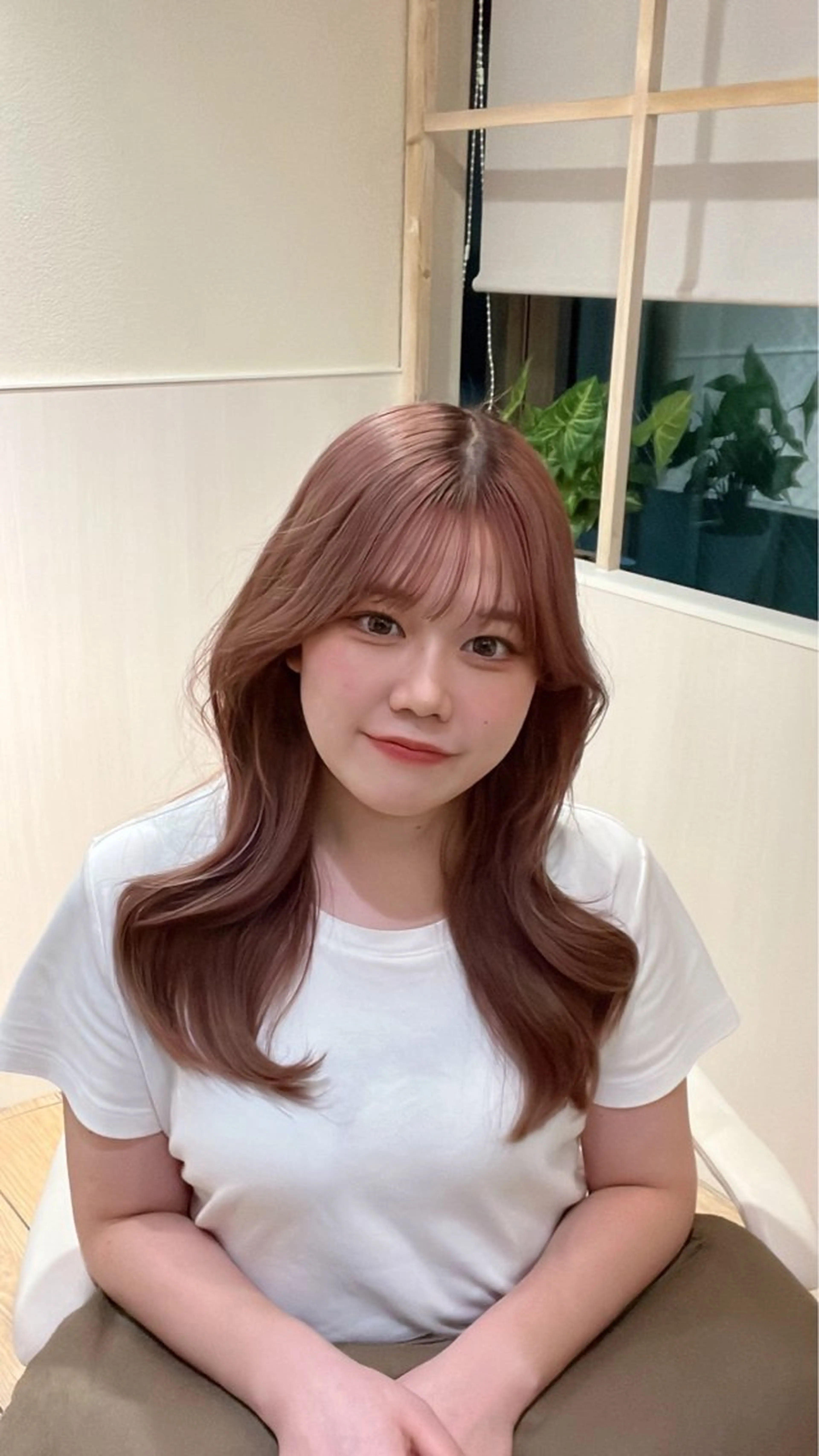 ヘアアレンジ 韓国Style🤎 ヤマウエ マリナのヘアスタイル