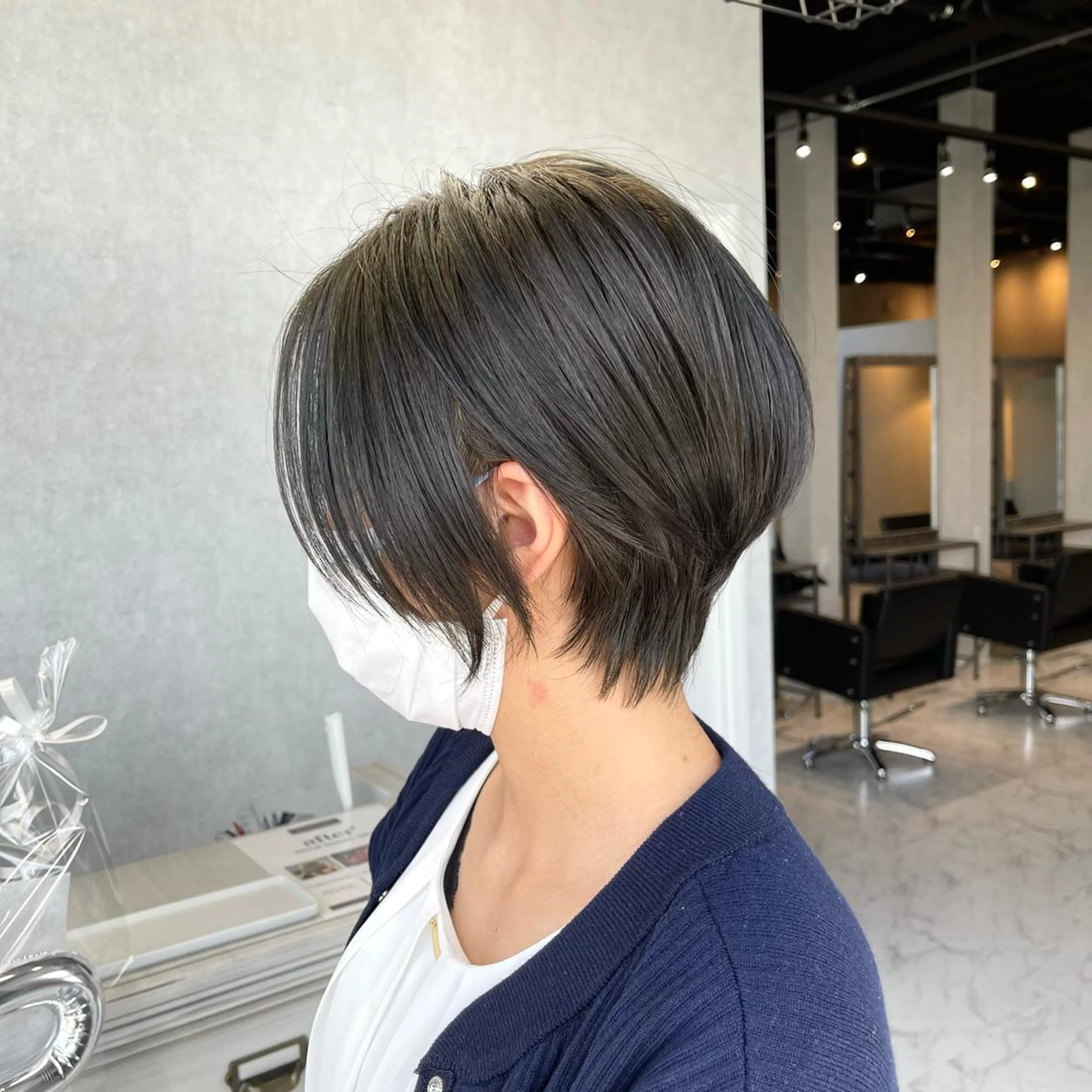 ショート ヘアアレンジ ハンサムショート ショートヘア カット アンドウ ユウ/ レイヤーカット/韓国のヘアスタイル