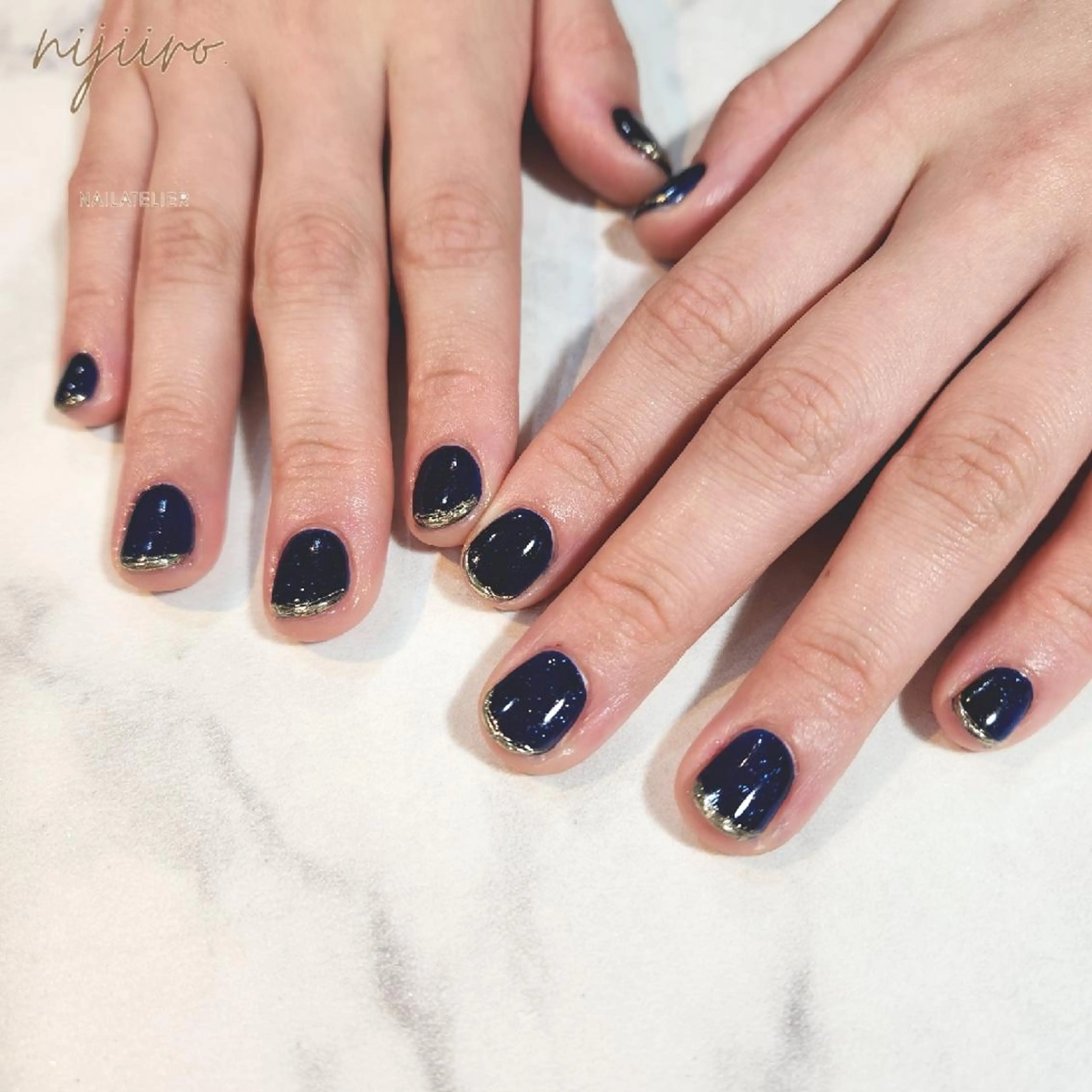 ネイル ハンドネイル nailatelier nijiiro.所属・nijiiro🌈 サトウのネイルデザイン