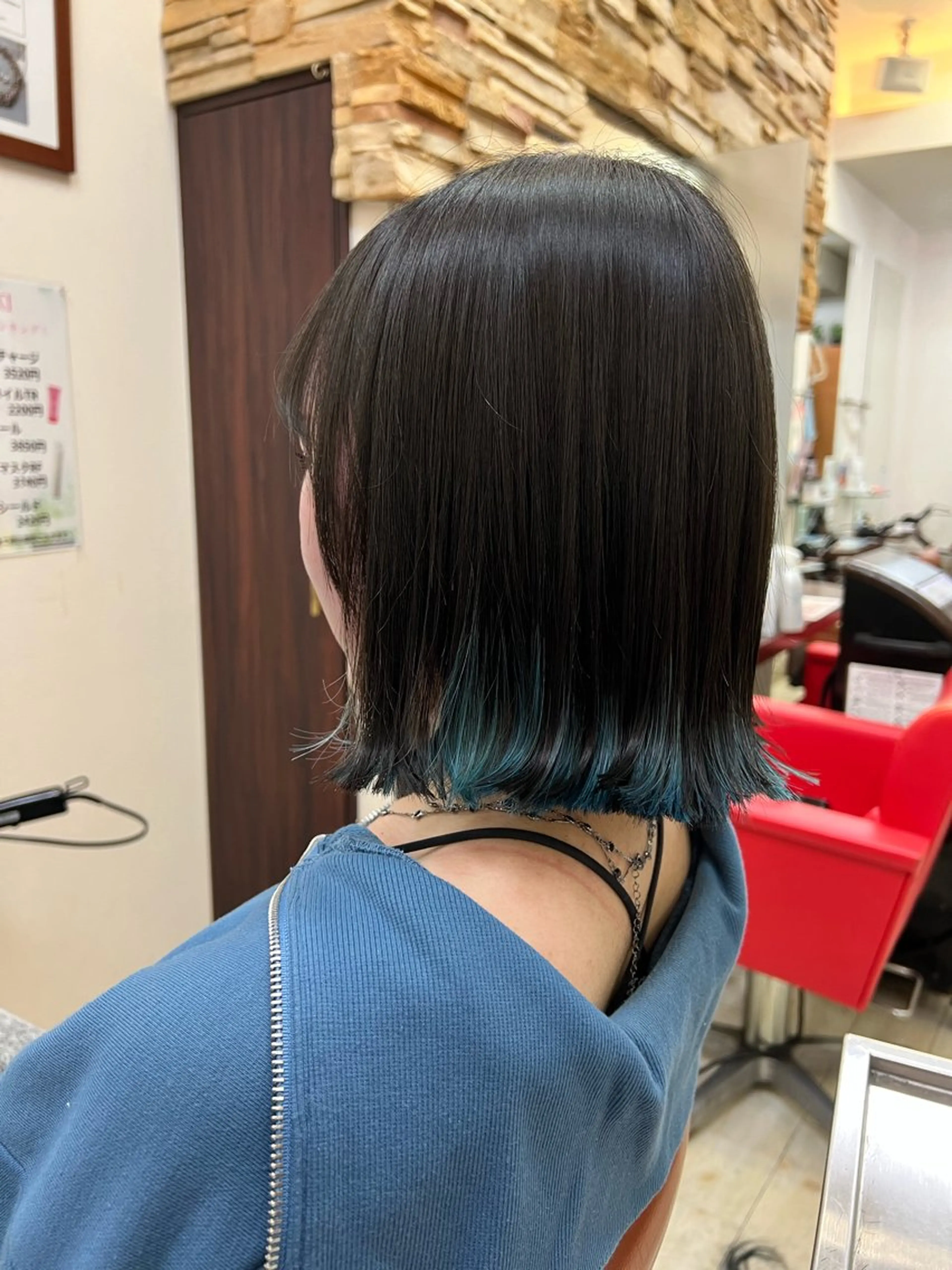 【ワンレンボブ】【レイヤーボブ】【ぱつっとボブ】の写真