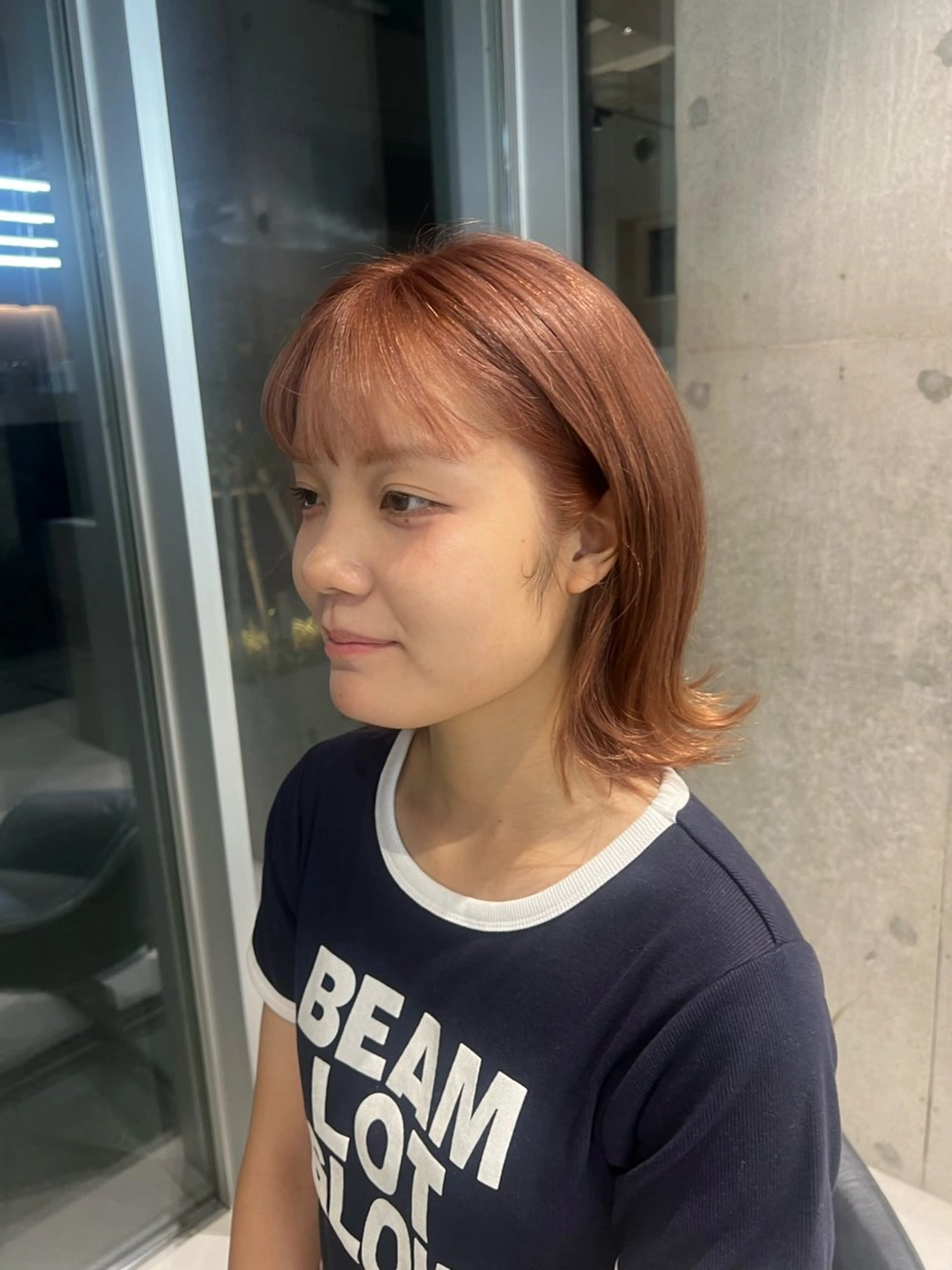 ショート カラー ヘアカラー 吉沢遣人/レイヤー 艶カラー/パーマのヘアスタイル