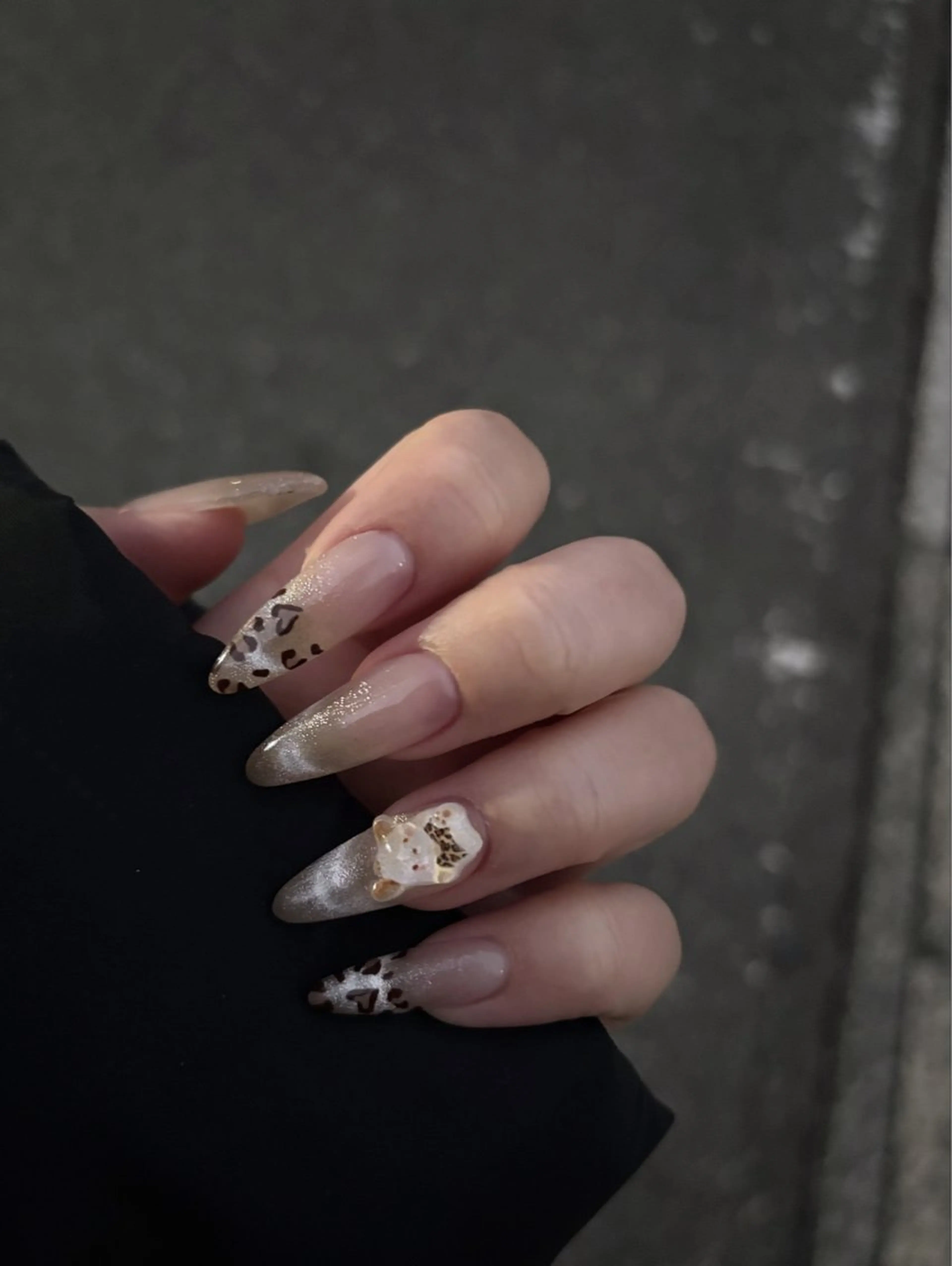 ネイル Maho🦋 ワンホン／韓国ネイルのネイルデザイン