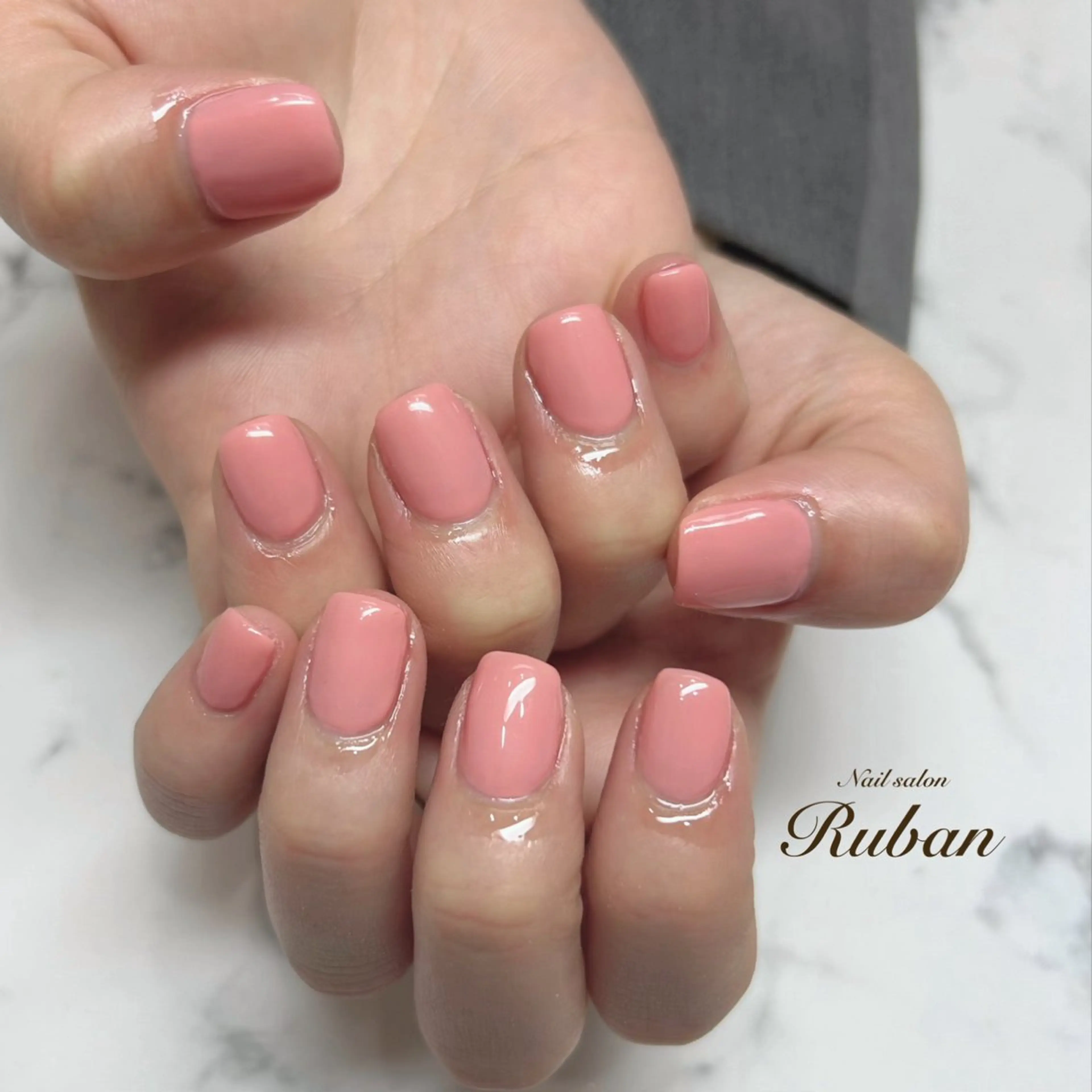 ネイル ワンカラーネイル Nail salon Ruban所属・Nail salon Rubanのネイルデザイン