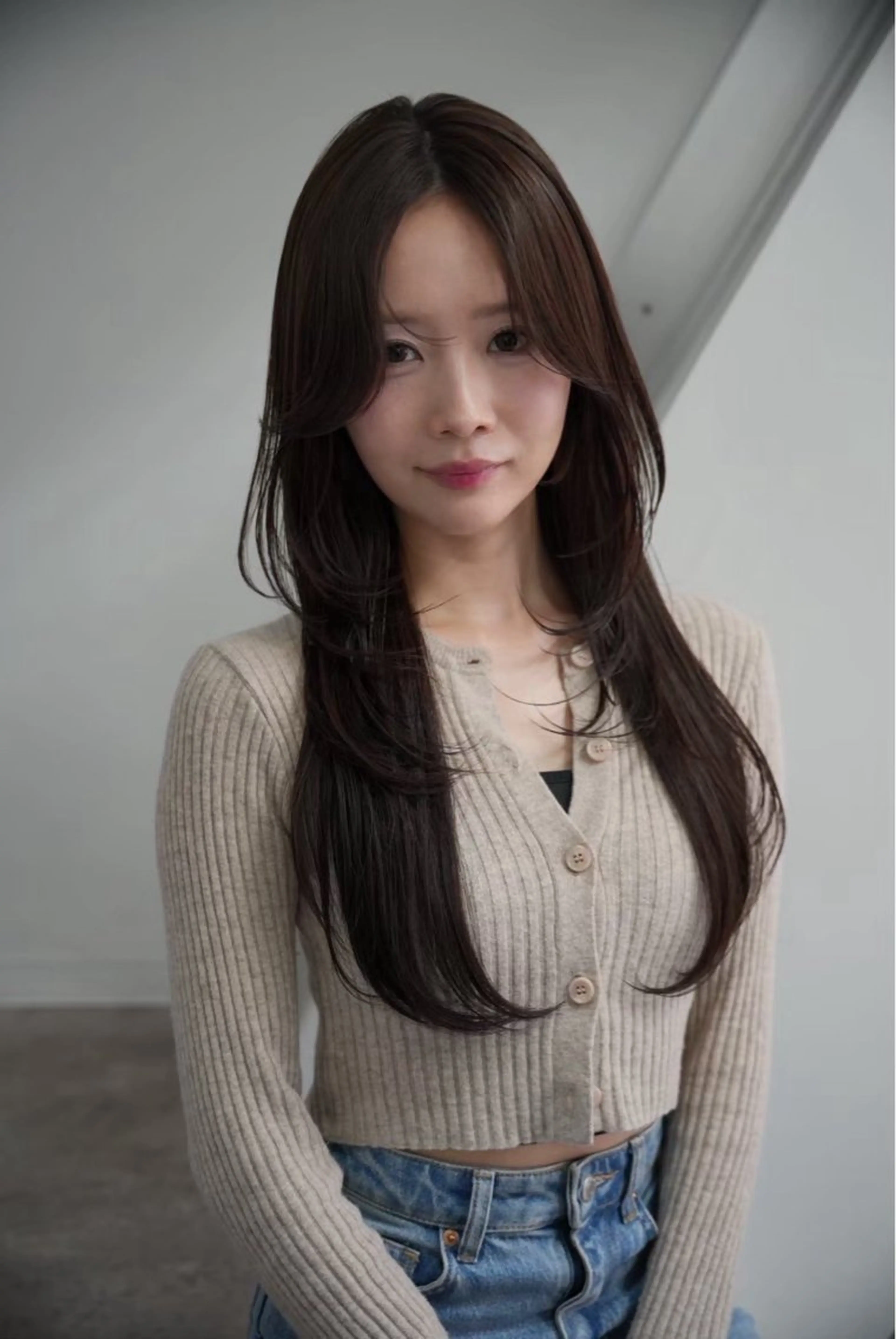 ロング カラー 加賀 千聖 /soigneのヘアスタイル