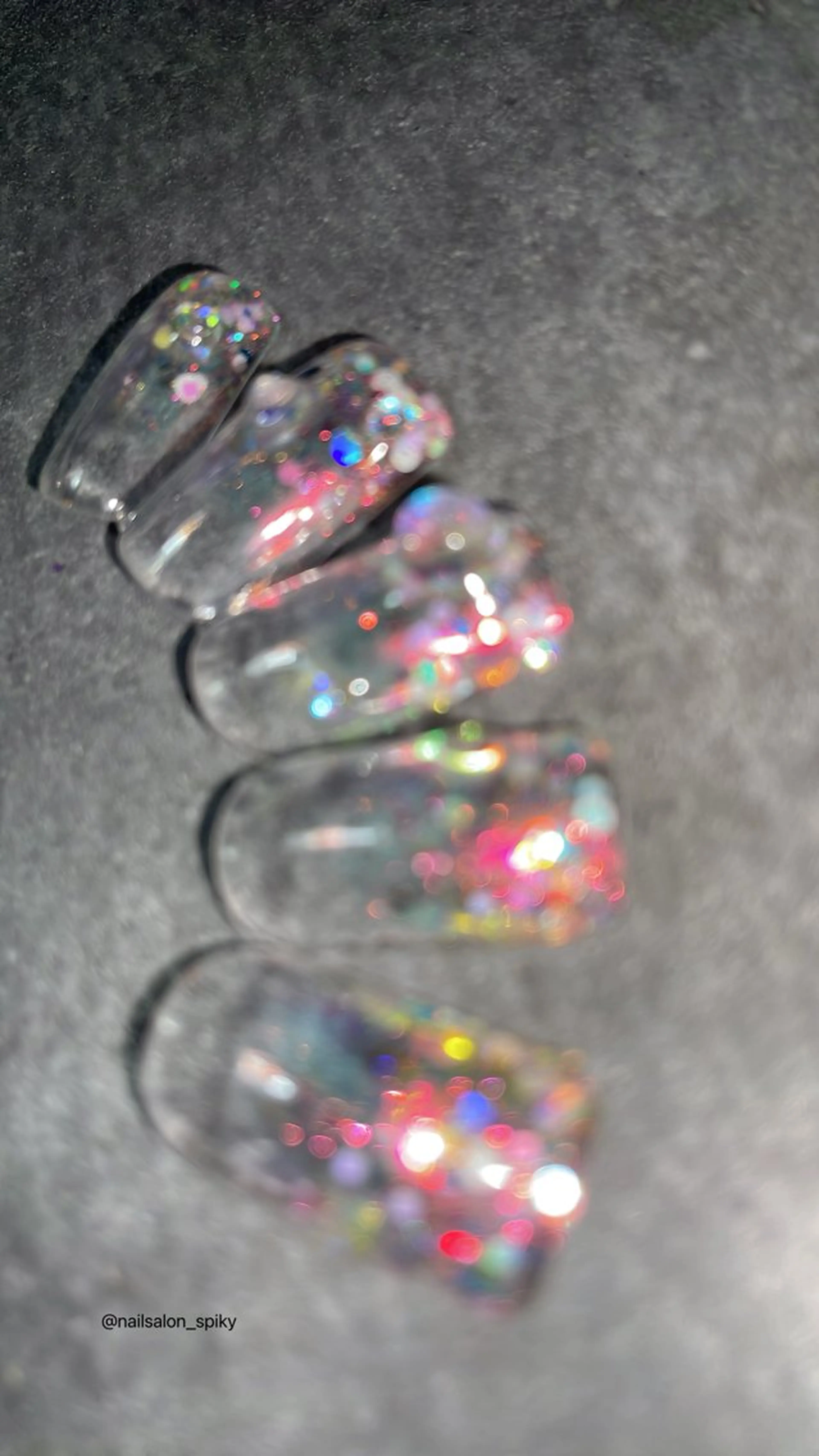 ネイル Spiky とうげ ふうかのネイルデザイン