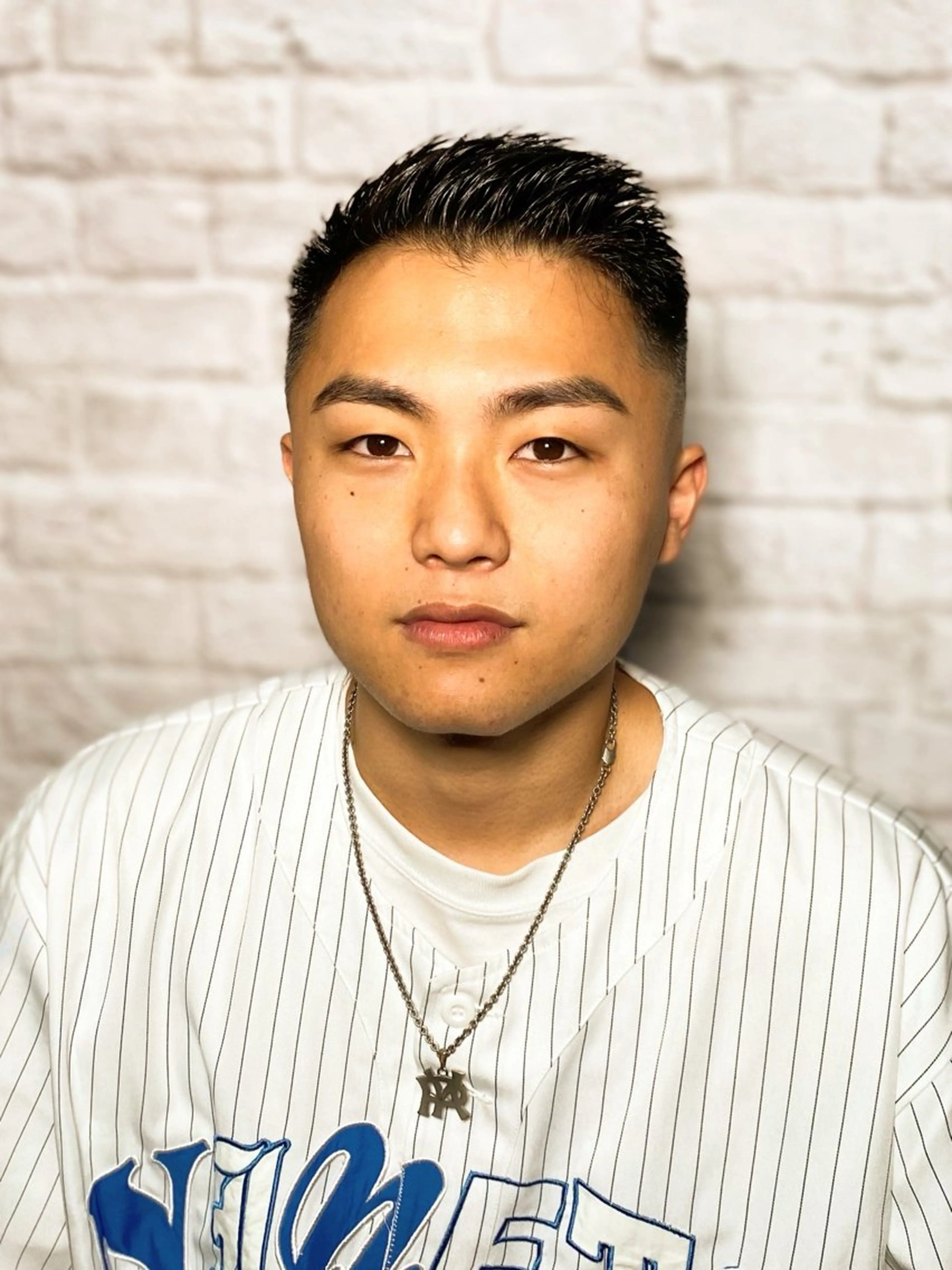 ショート カラー パーマ ヘアアレンジ メンズ カット ヘアセット メンズカット/パーマ 山崎航平💈のヘアスタイル