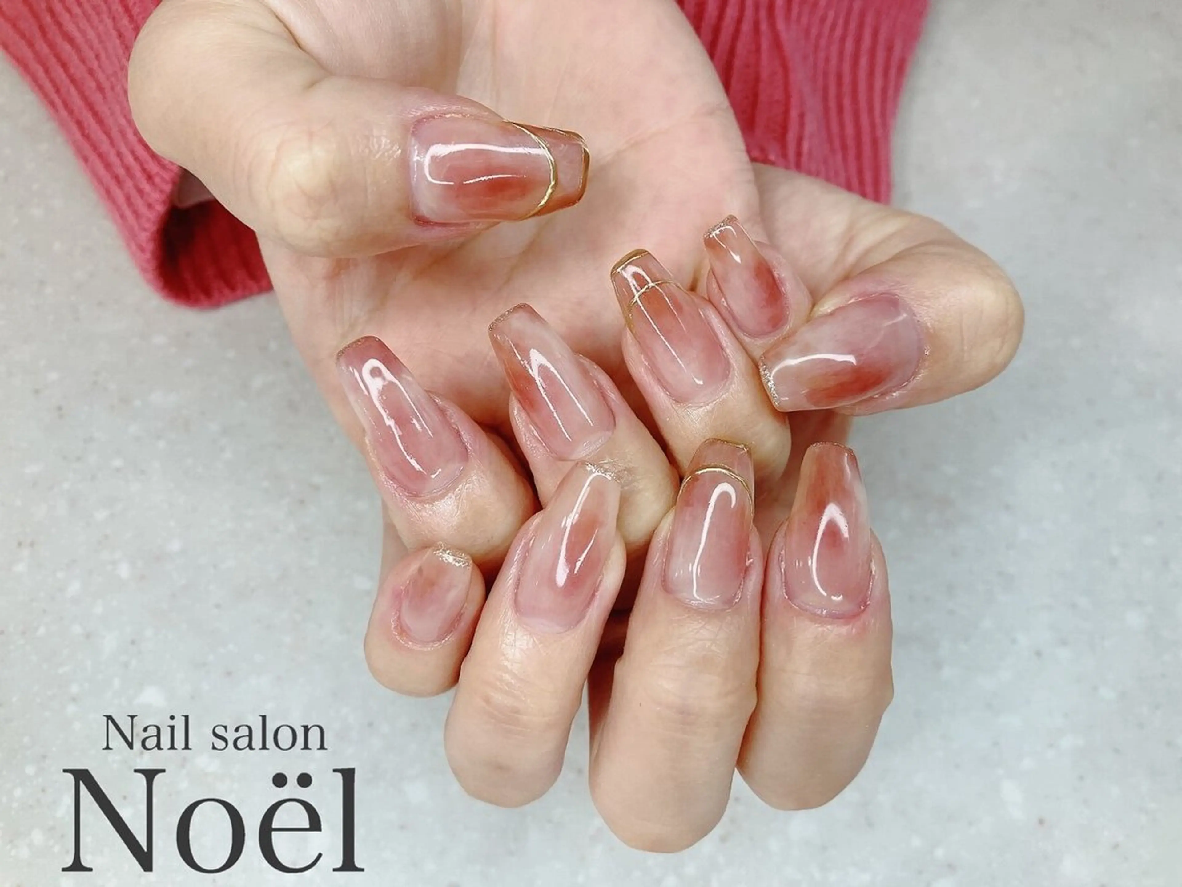 ネイル ニュアンスネイル ハンドネイル Nailsalon Noël所属・Nailsalon ＆Noelのネイルデザイン