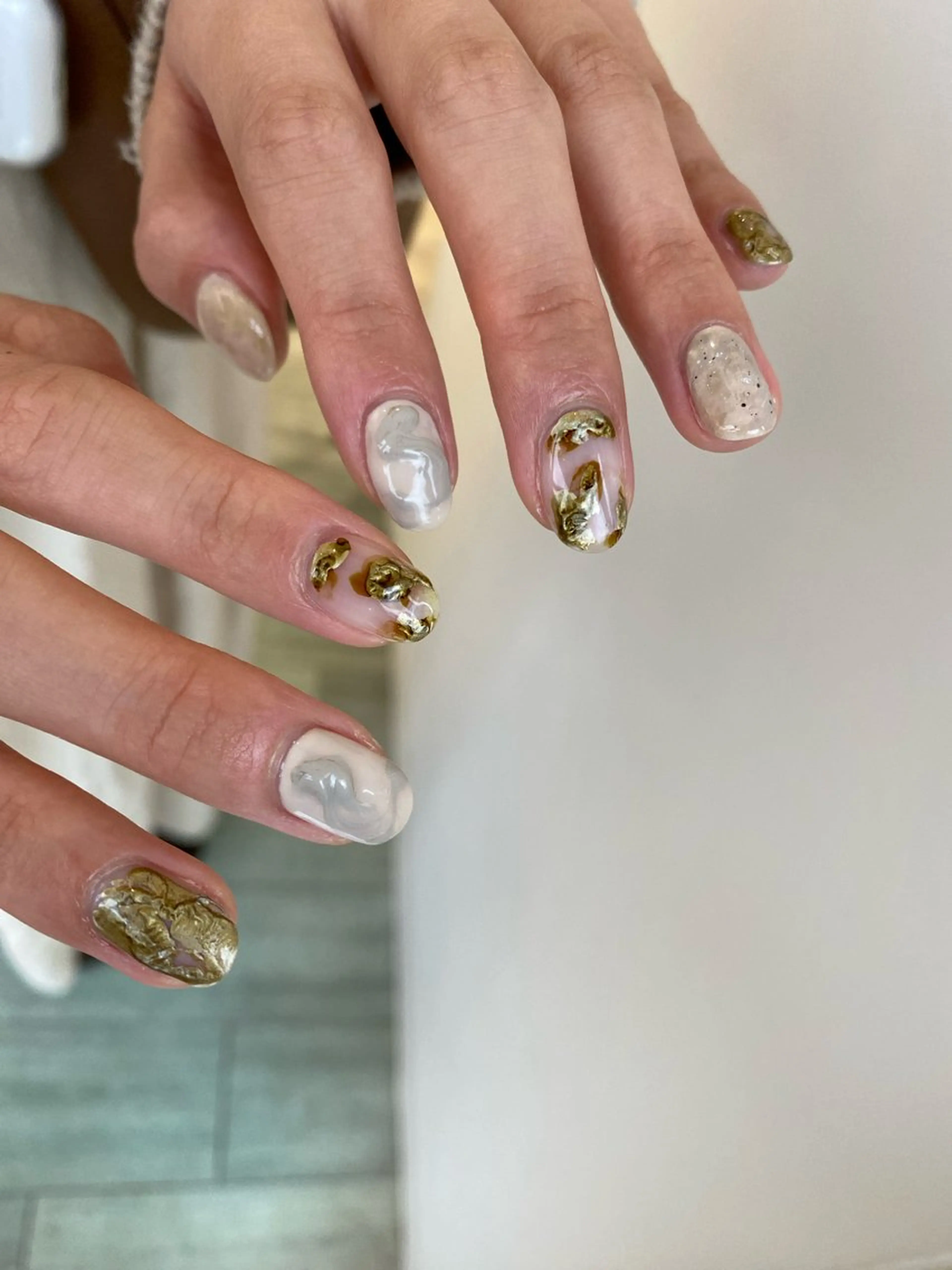 ネイル オーロラネイル マグネットネイル メンズネイル ニュアンスネイル シンプルネイル ハンドネイル 草加ニュアンスネイル 🌚hersのネイルデザイン