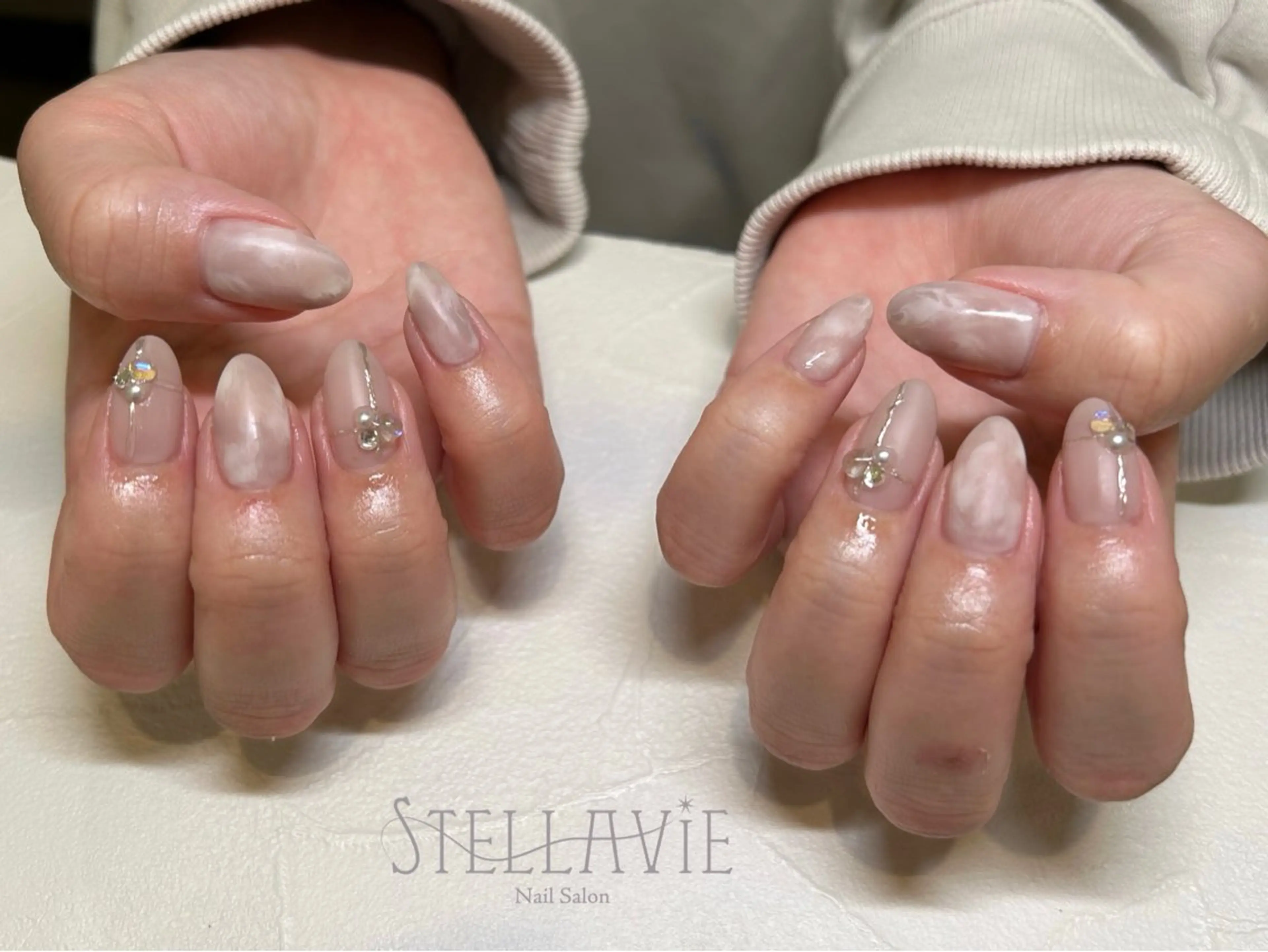 ネイル 🩶 Kurumiのネイルデザイン