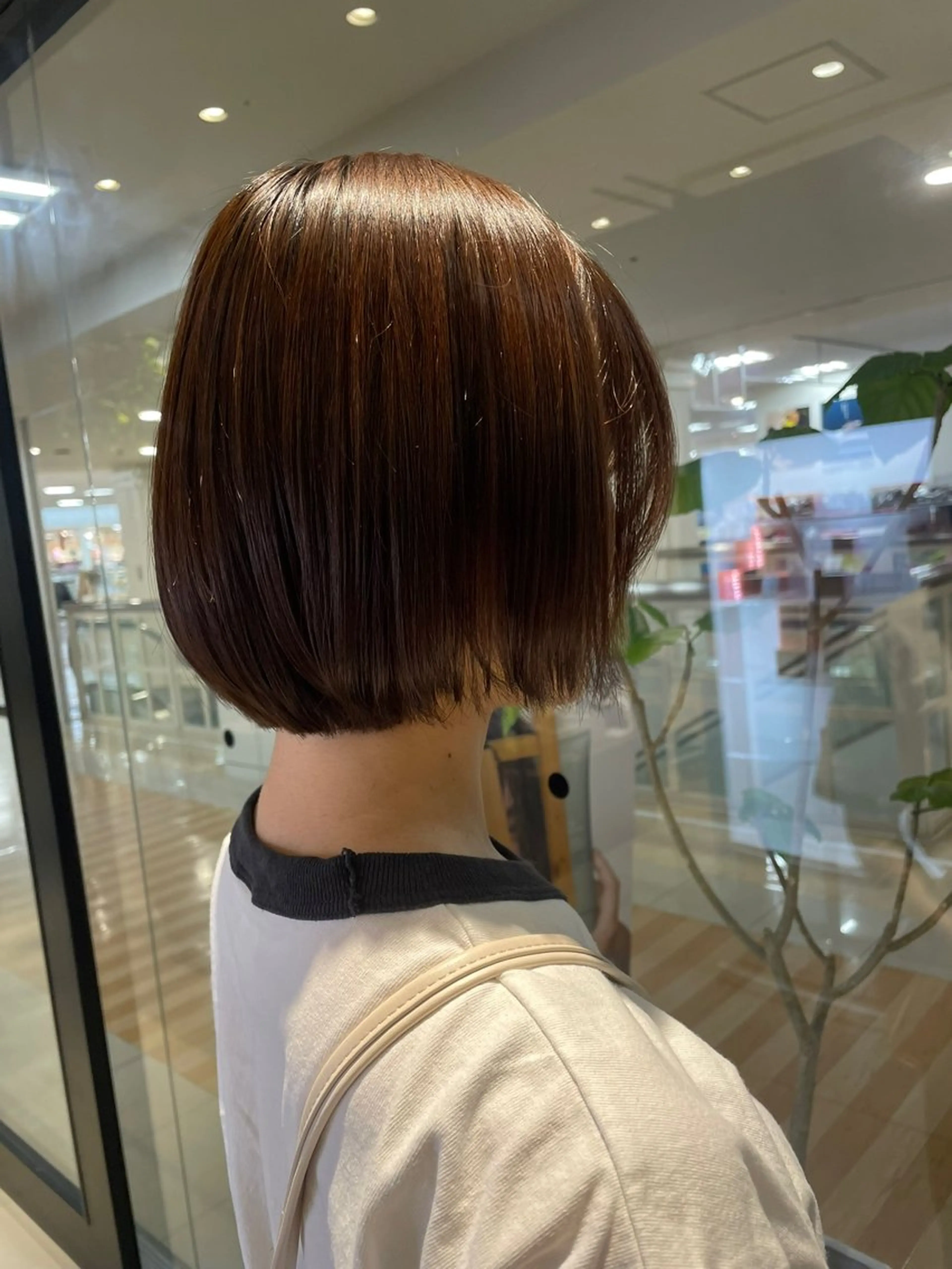 ミディアム キルンサンピアン所属・ナチュラルカラー 児玉優香のヘアスタイル