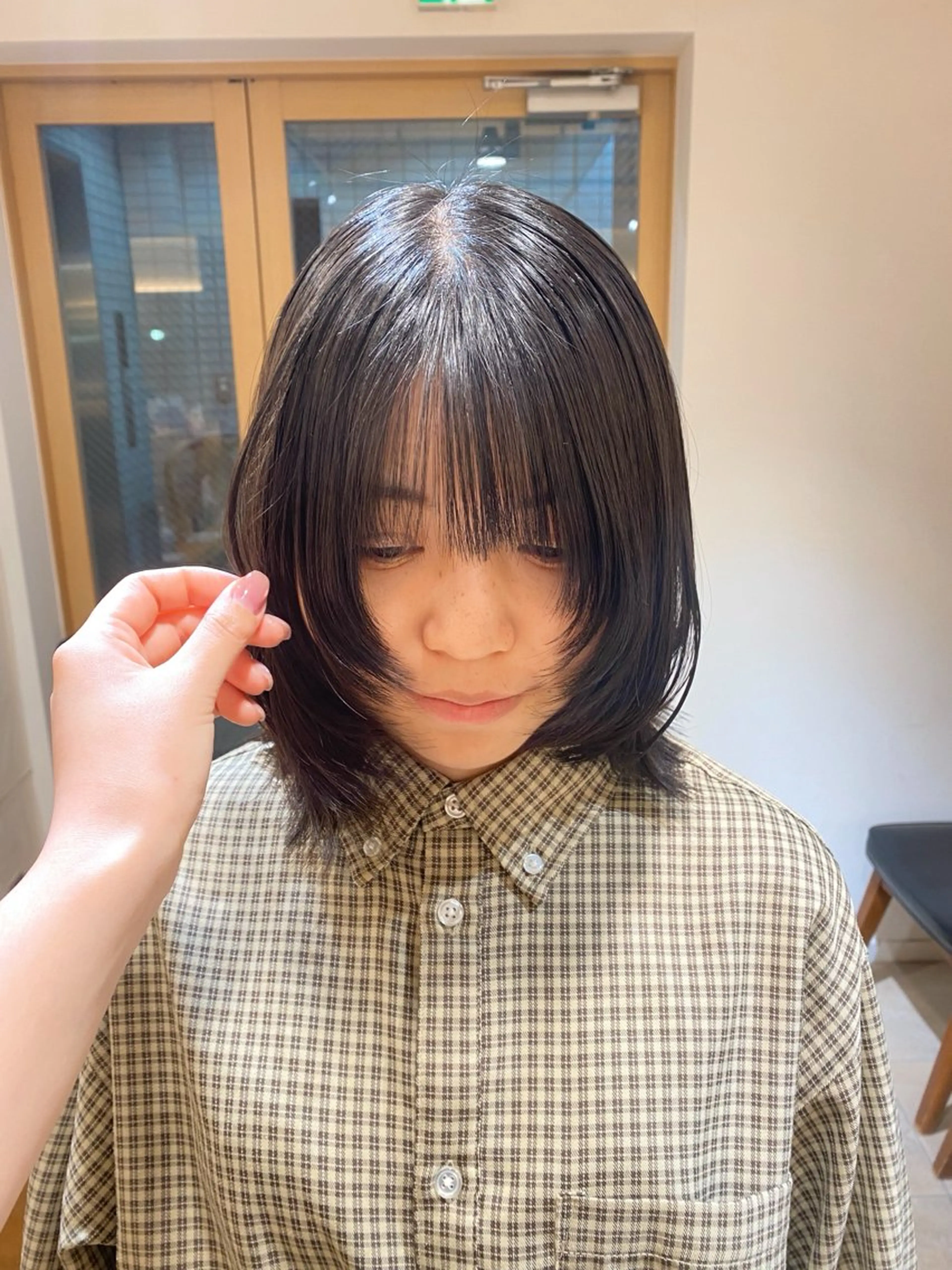 ミディアム 谷川 あかりのヘアスタイル