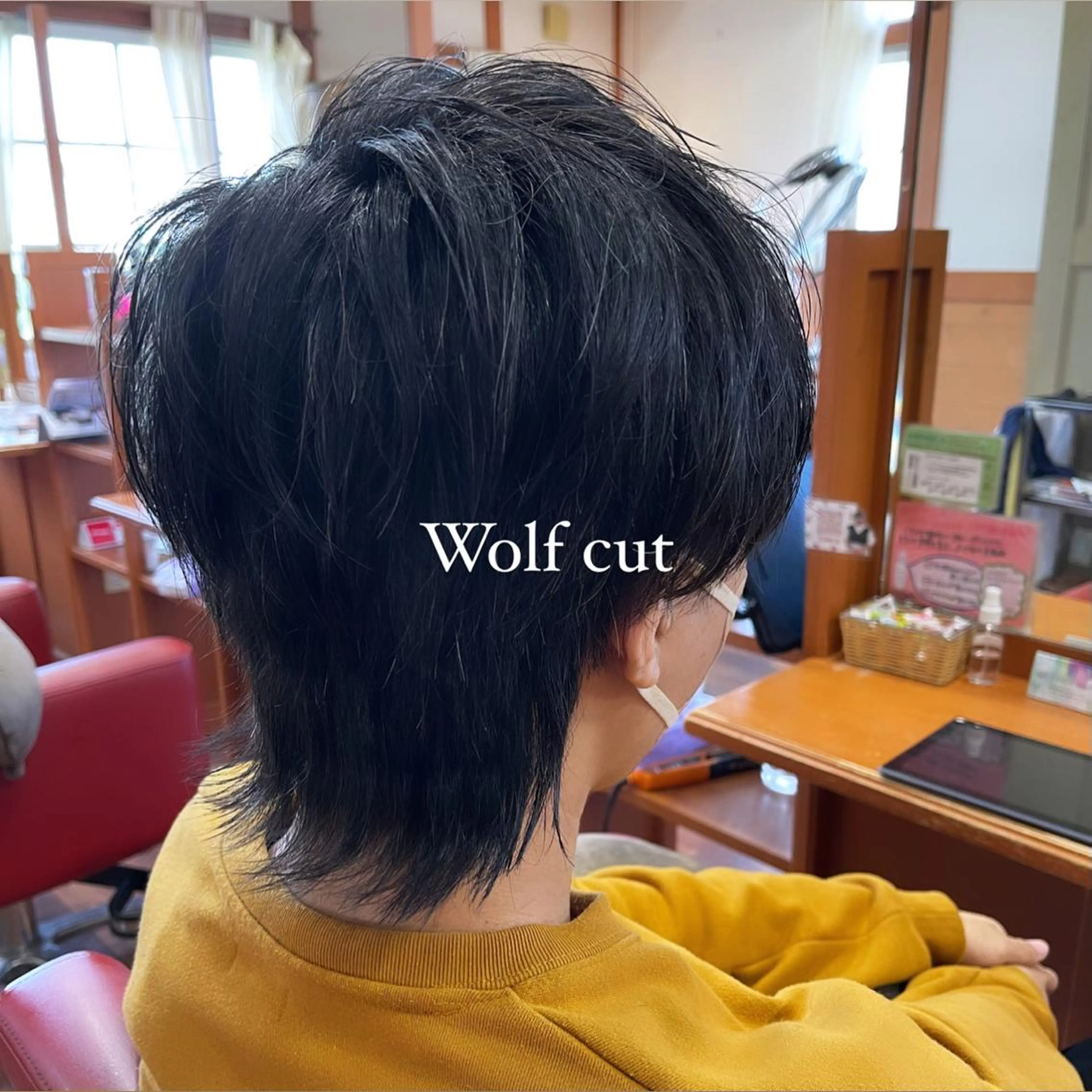 メンズ メンズウルフカット ウルフカット TJ天気予報 豊田 /松岡さくらのヘアスタイル