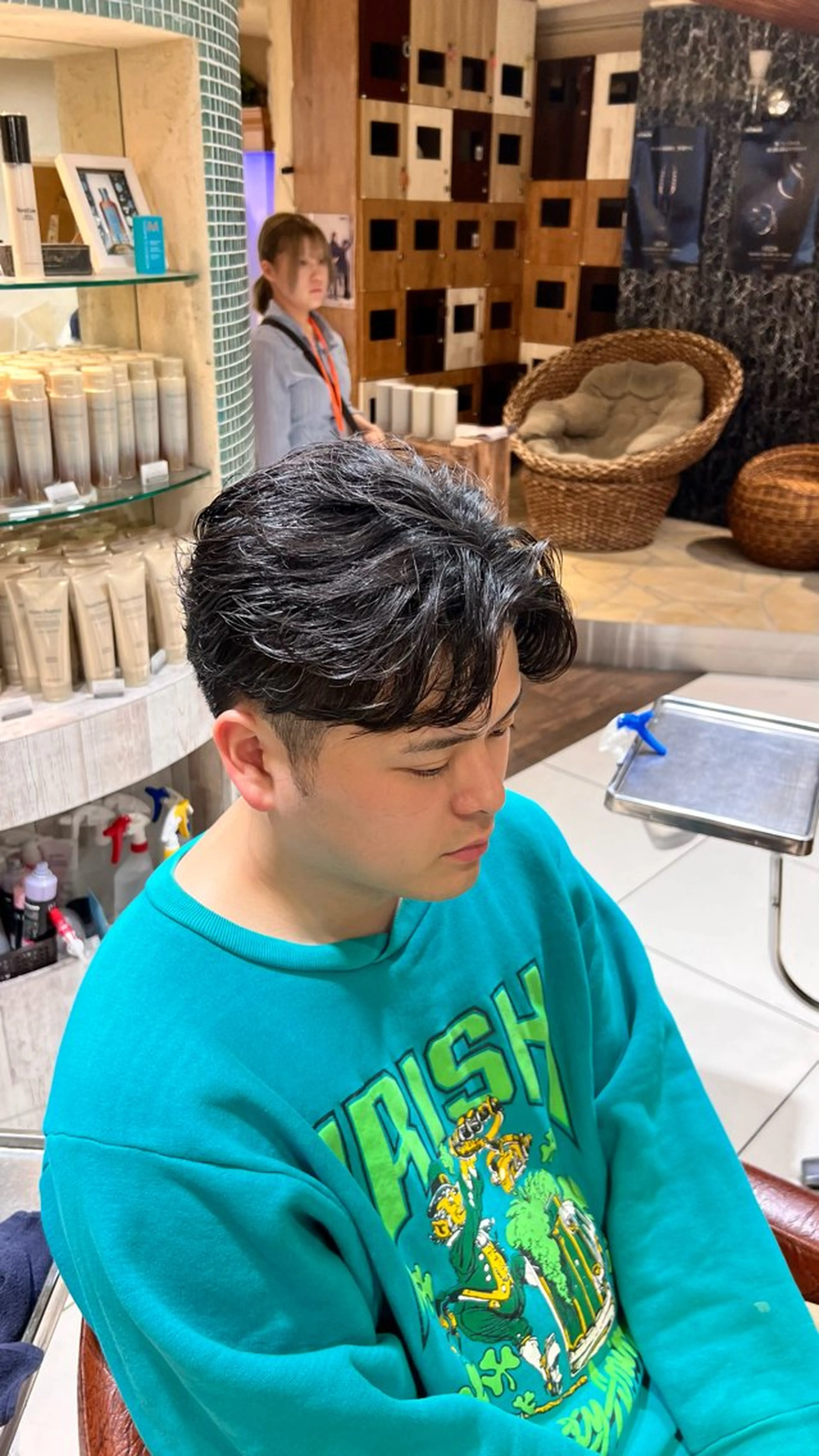 パーマ メンズ カット パーマ 新宿/メンズパーマ/ メンズ特化/和田瑞生のヘアスタイル