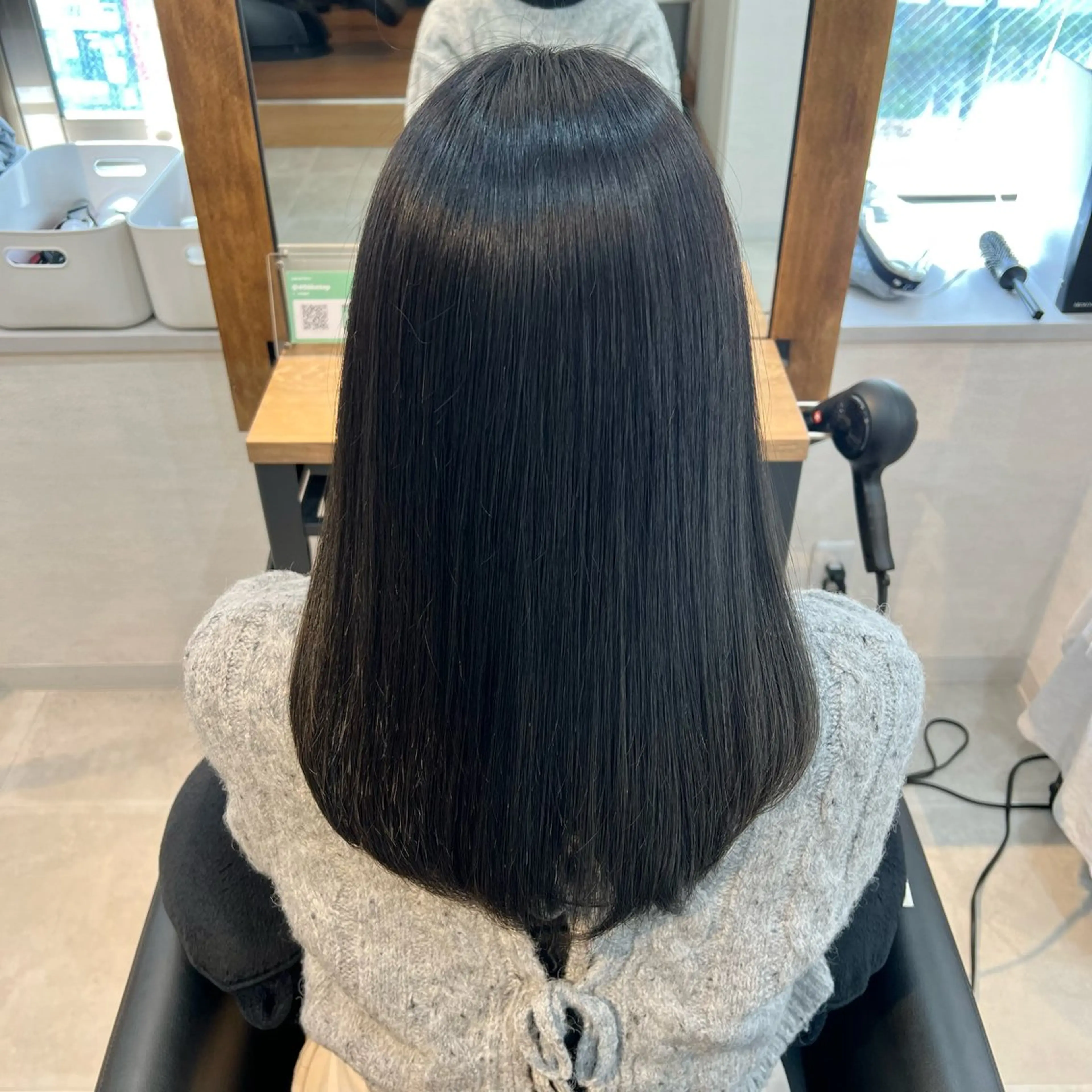 カラー 透明感カラー 就活ヘア hair salon  N所属・透明感カラー/艶髪 🌷ちばなお🌷のヘアスタイル