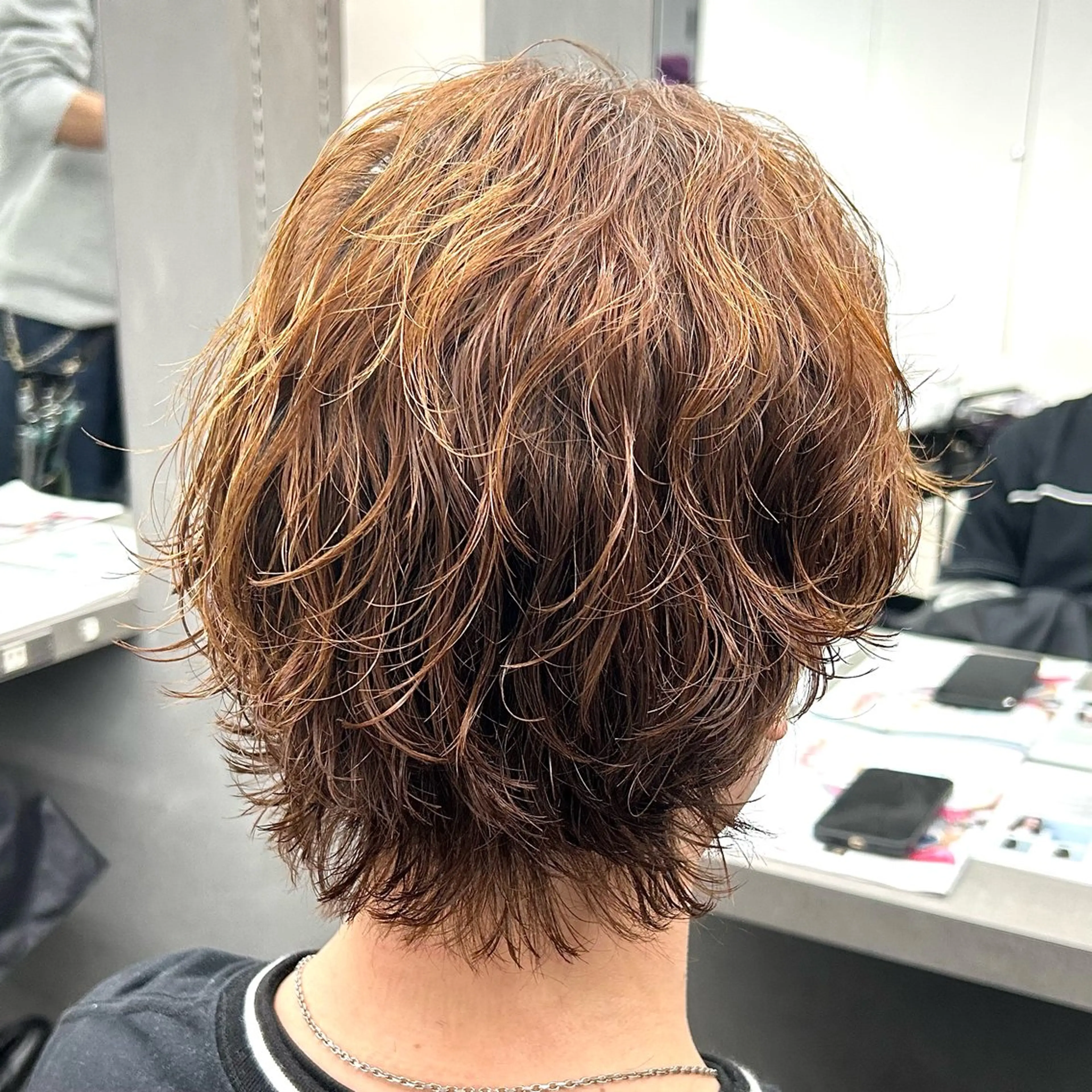 パーマ メンズ カット パーマ トリートメント 韓国ヘア🇰🇷 メンズパーマ/つかさのヘアスタイル