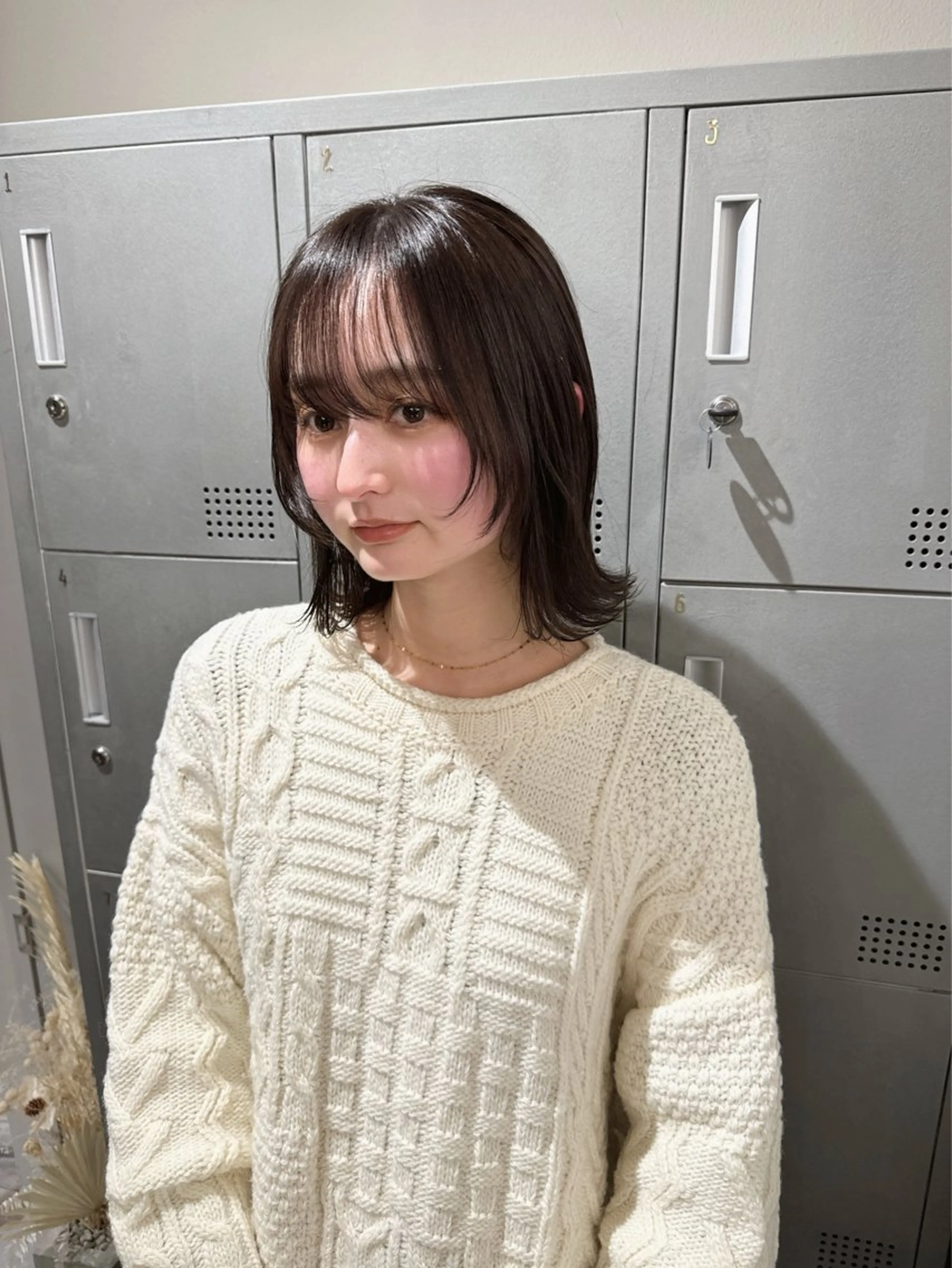 ミディアム カット ヘアカラー 【天満1艶髪】潤艶/ 髪質改善🌹釣本竜哉のヘアスタイル