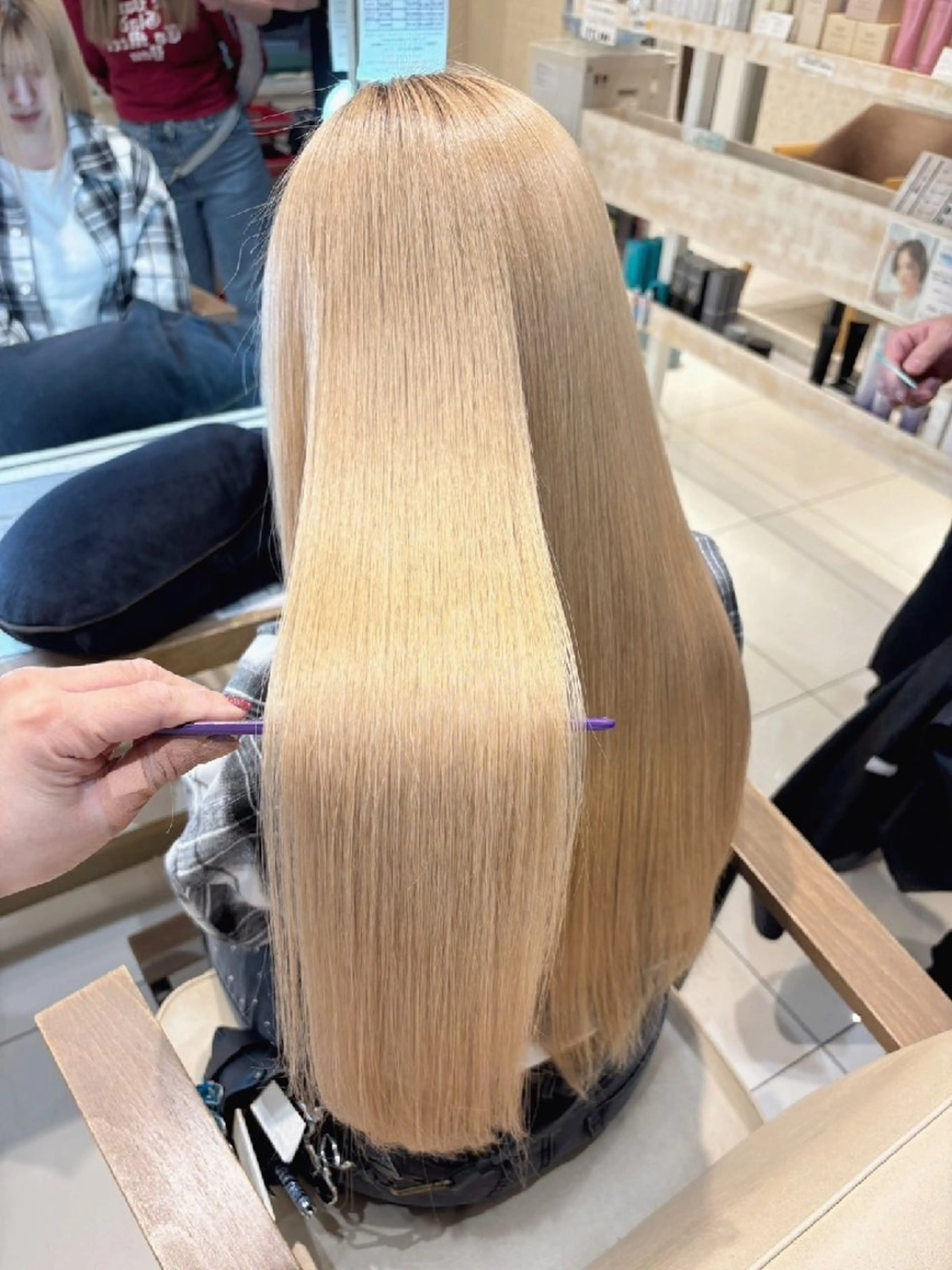 『1日２名様限定💎冬限定メニュー⛄️』髪質改善トリートメント➕ワンカラーの写真