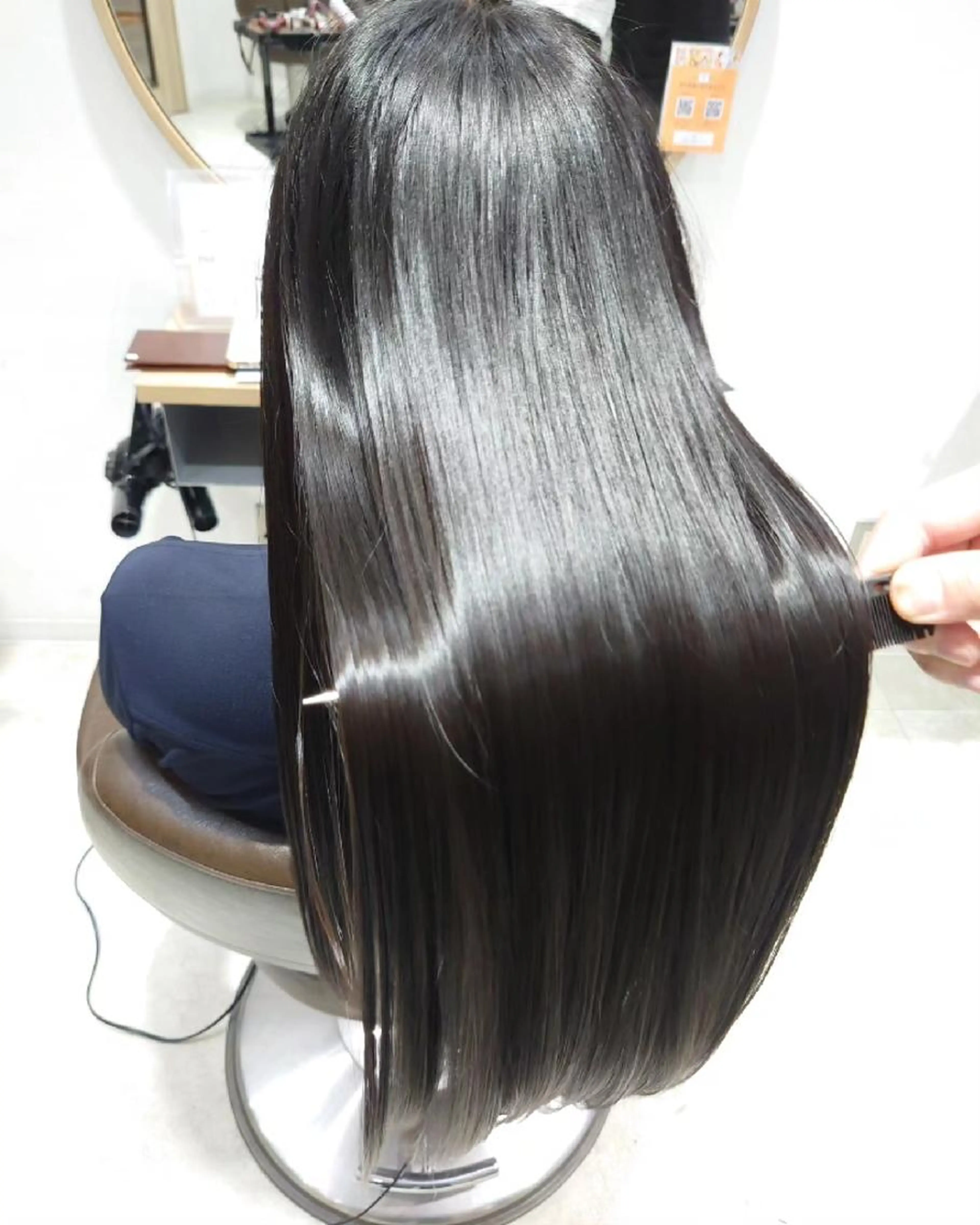 ナチュラル縮毛矯正✕カット✕トリートメントの写真