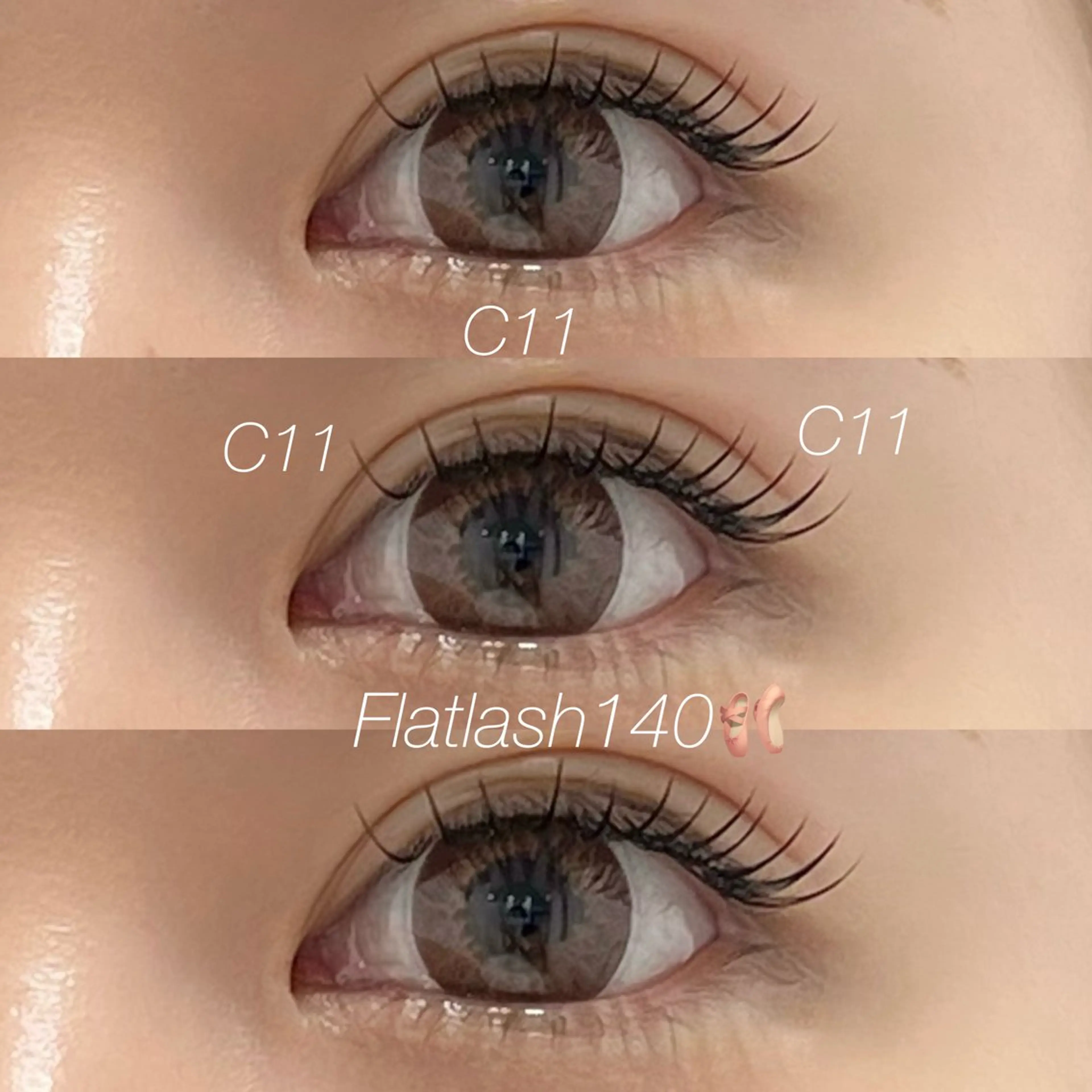 マツエク・マツパ ナチュラル Le  Riad 梅村のマツエク・マツパデザイン