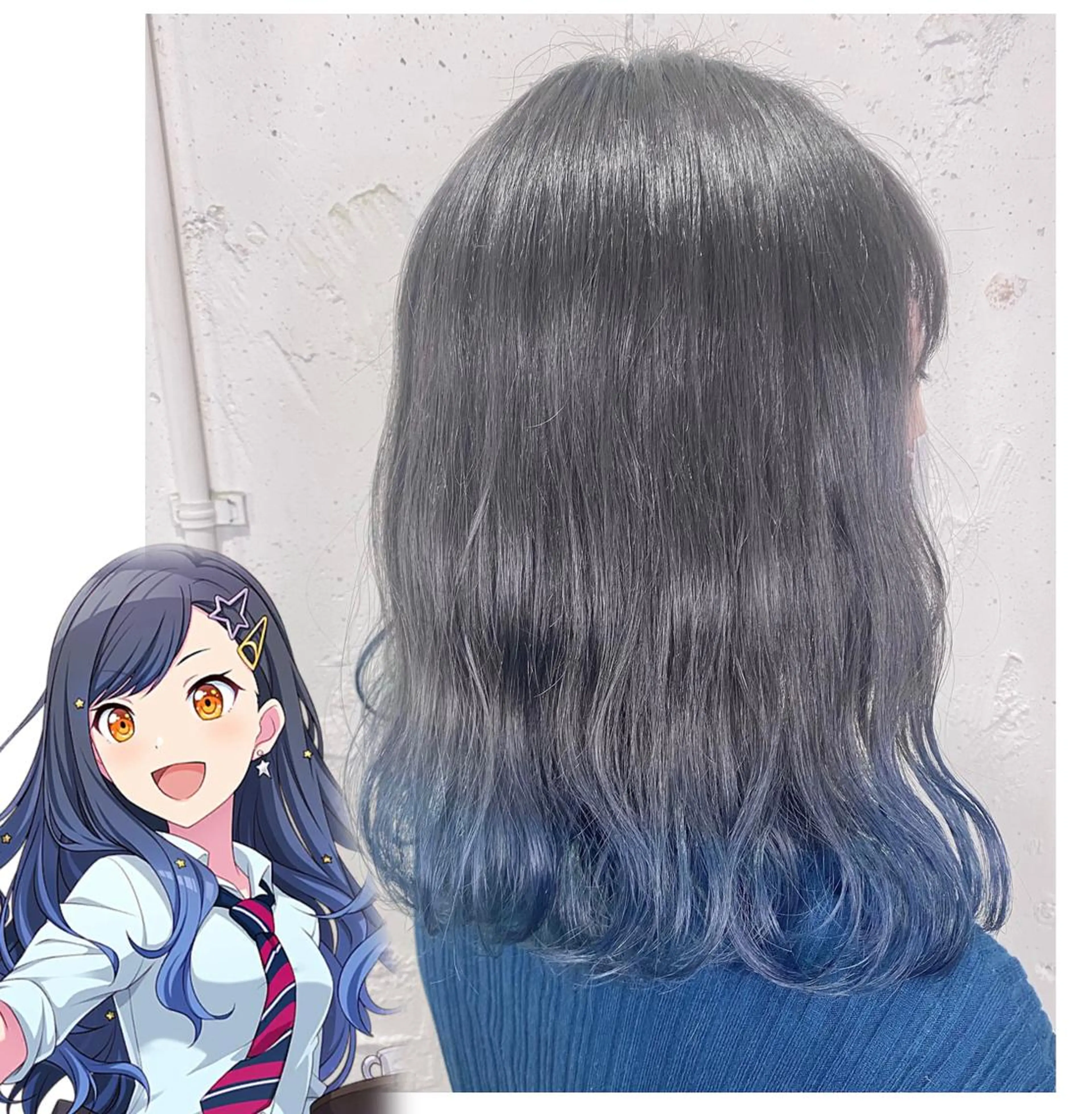 ミディアム カラー GARU-ガル-所属・TSUNO🦖 派手髪/オタク美容師のヘアスタイル