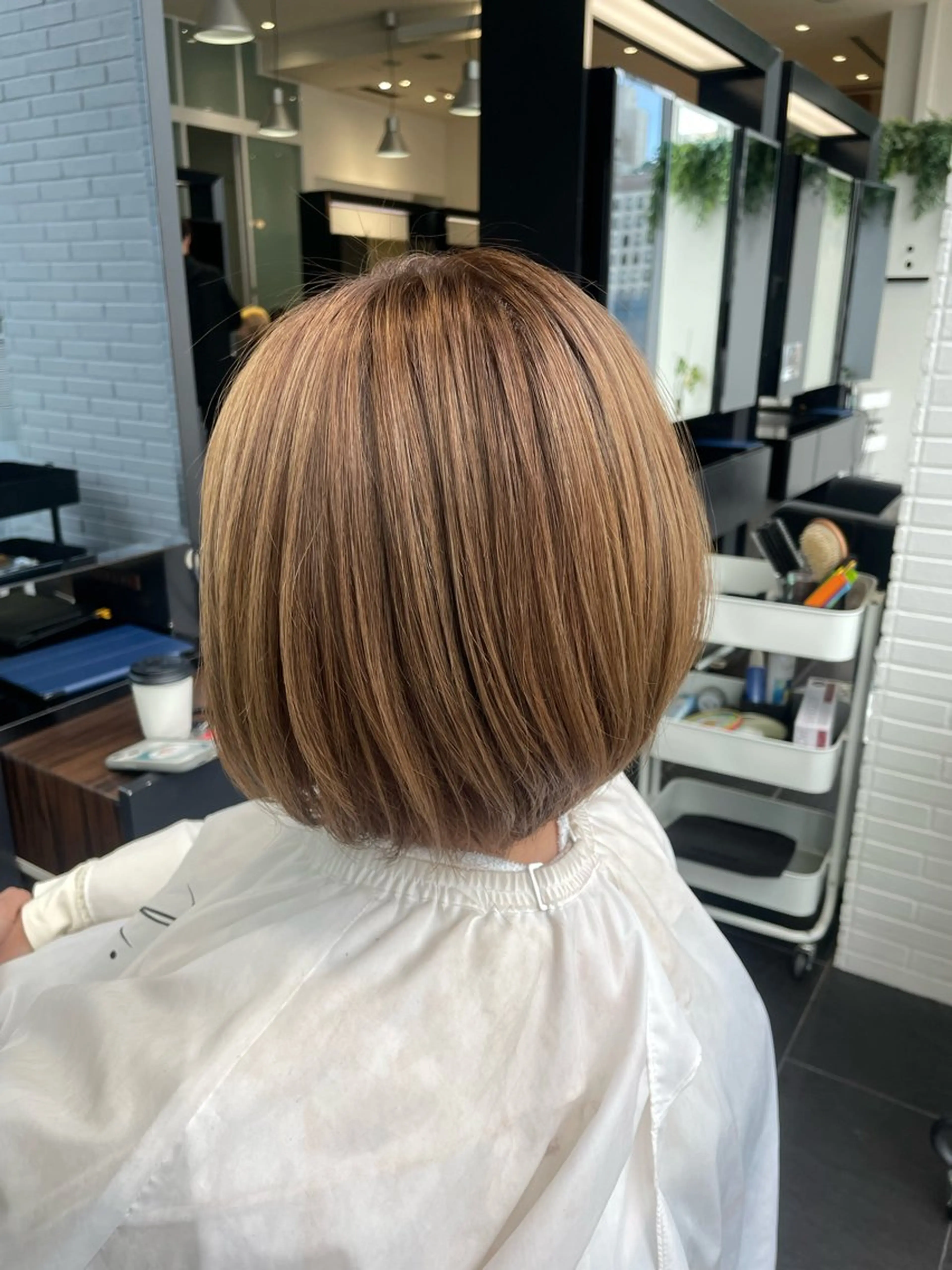 ショート 似合わせ前髪／ 小顔カット🎀そうのヘアスタイル