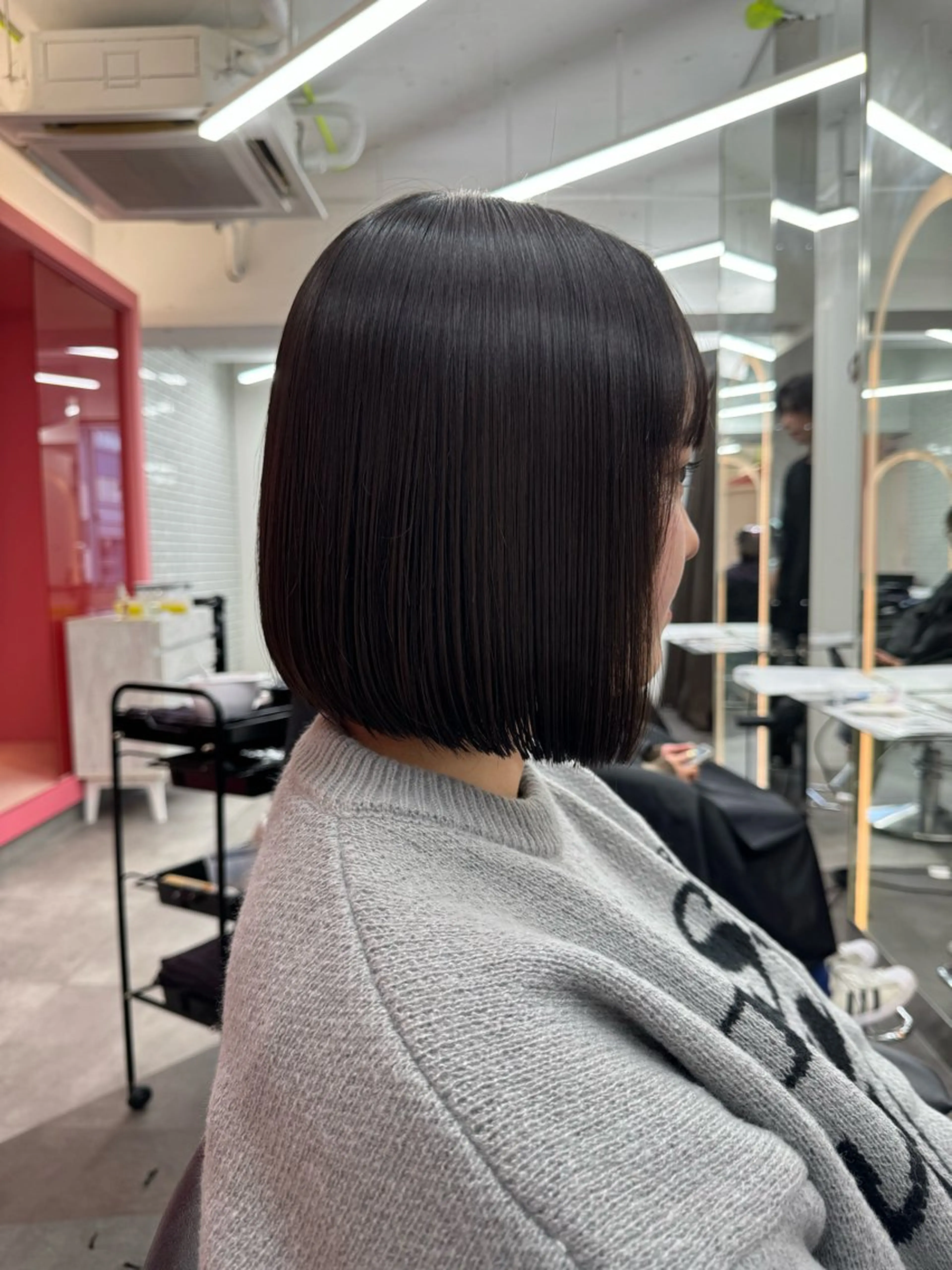 ショート ボブ くせ毛 髪質改善 韓国風ヘア 縮毛矯正 カット 縮毛矯正 トリートメント 🌹艶ボブの達人🌹 SYOHEIのヘアスタイル