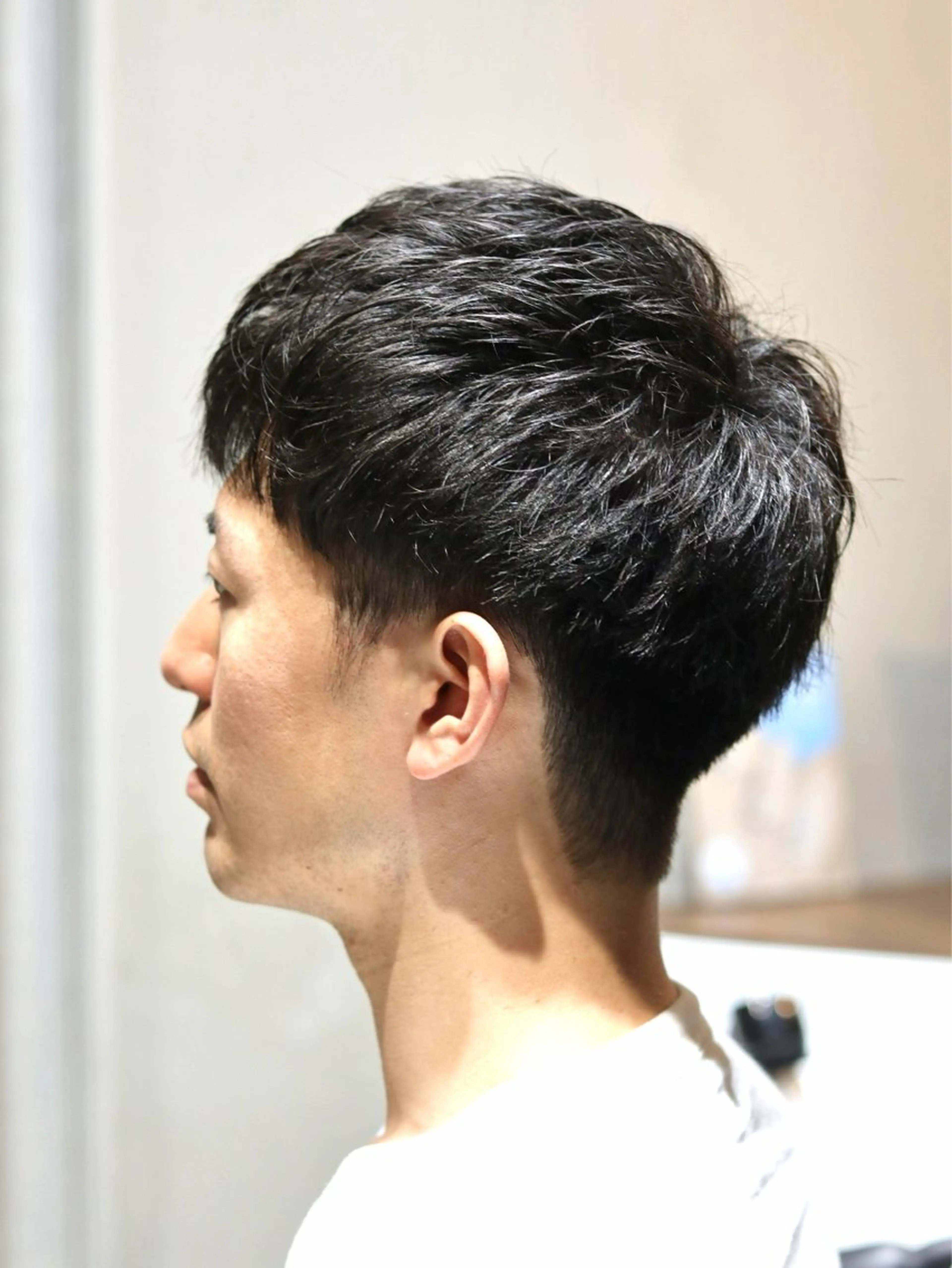 ショート ヘアアレンジ メンズ ビジネス PRIVATE BARBER所属・お洒落メンズカット/ 完全個室/MoRiのヘアスタイル