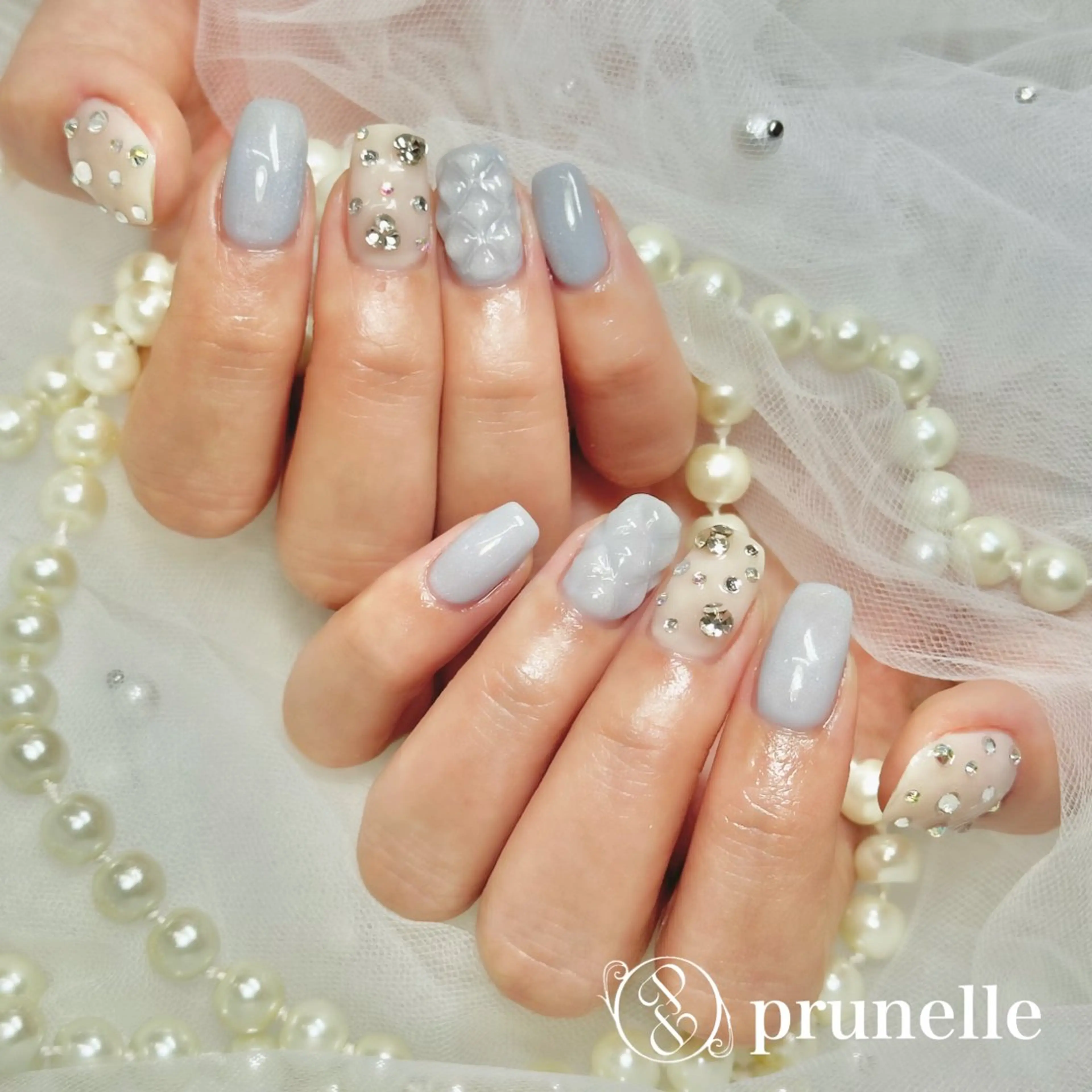 定額デザインコース🩵付け替えオフ無料🩵※口コミ必須の写真