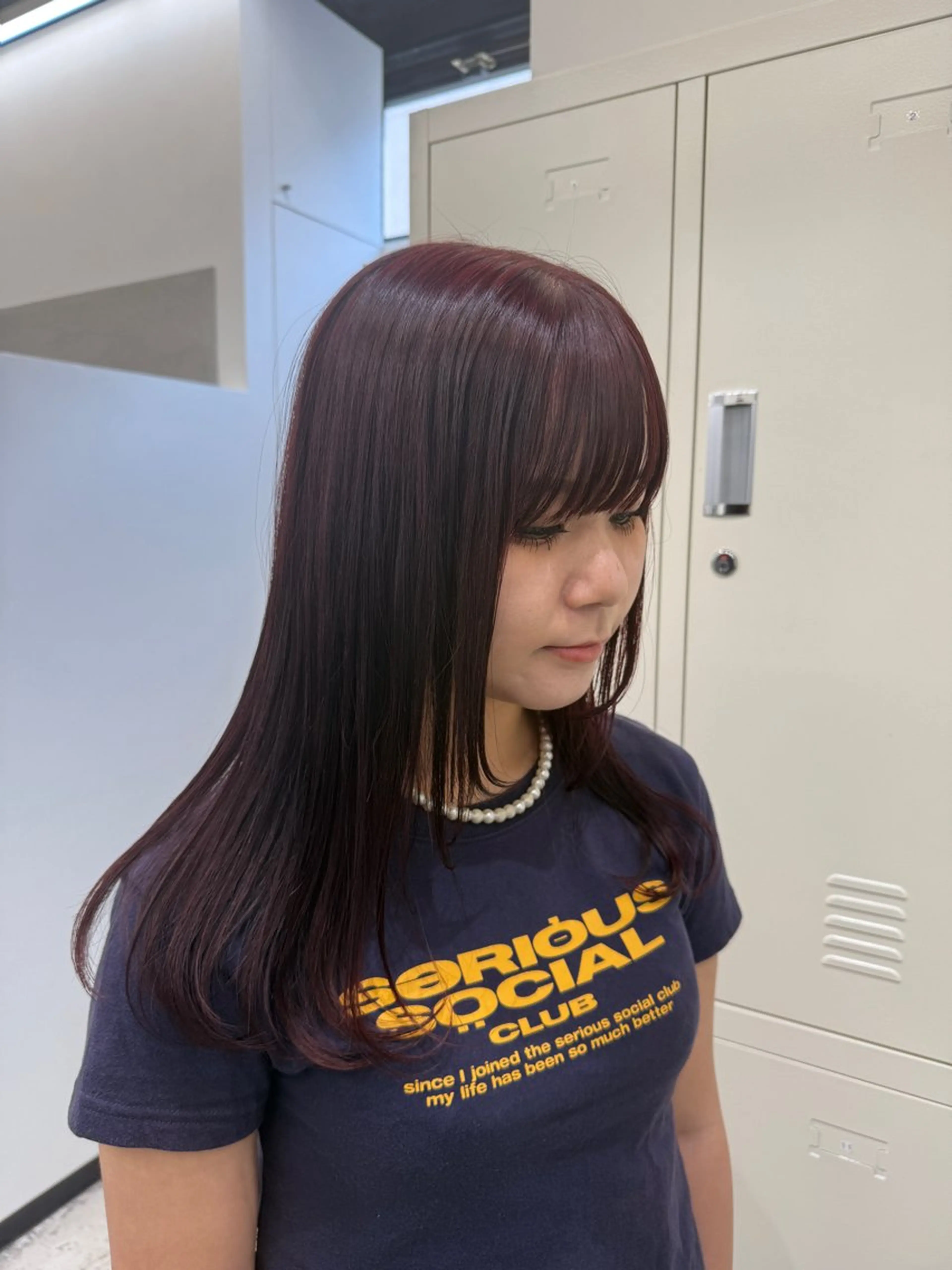 カラー ヘアカラー カット¥1100 / 𝙍𝙪𝙣𝙖⟡.のヘアスタイル