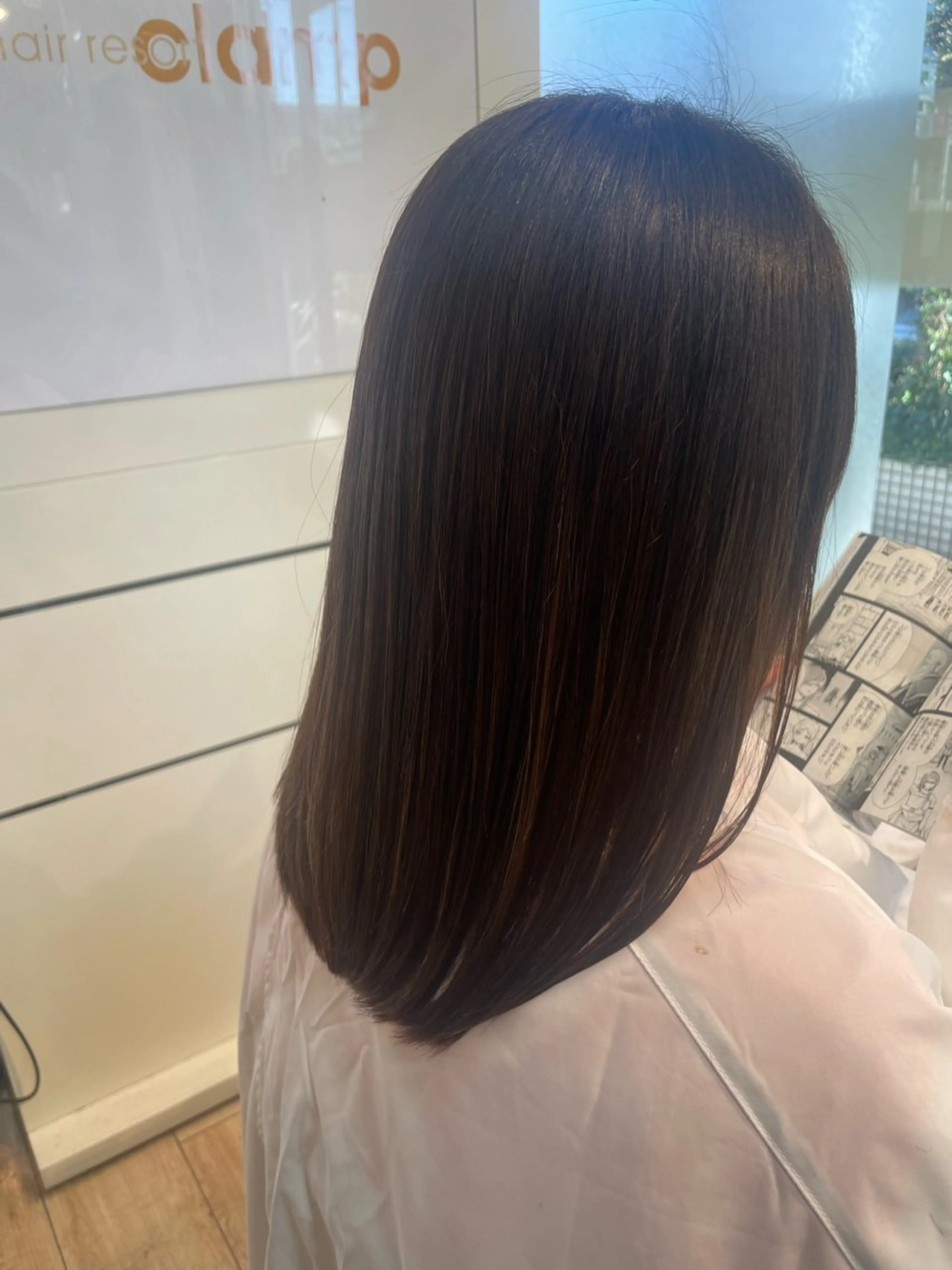 セミロング ヘアーリゾートクランプ所属・伊藤 未奈のヘアスタイル