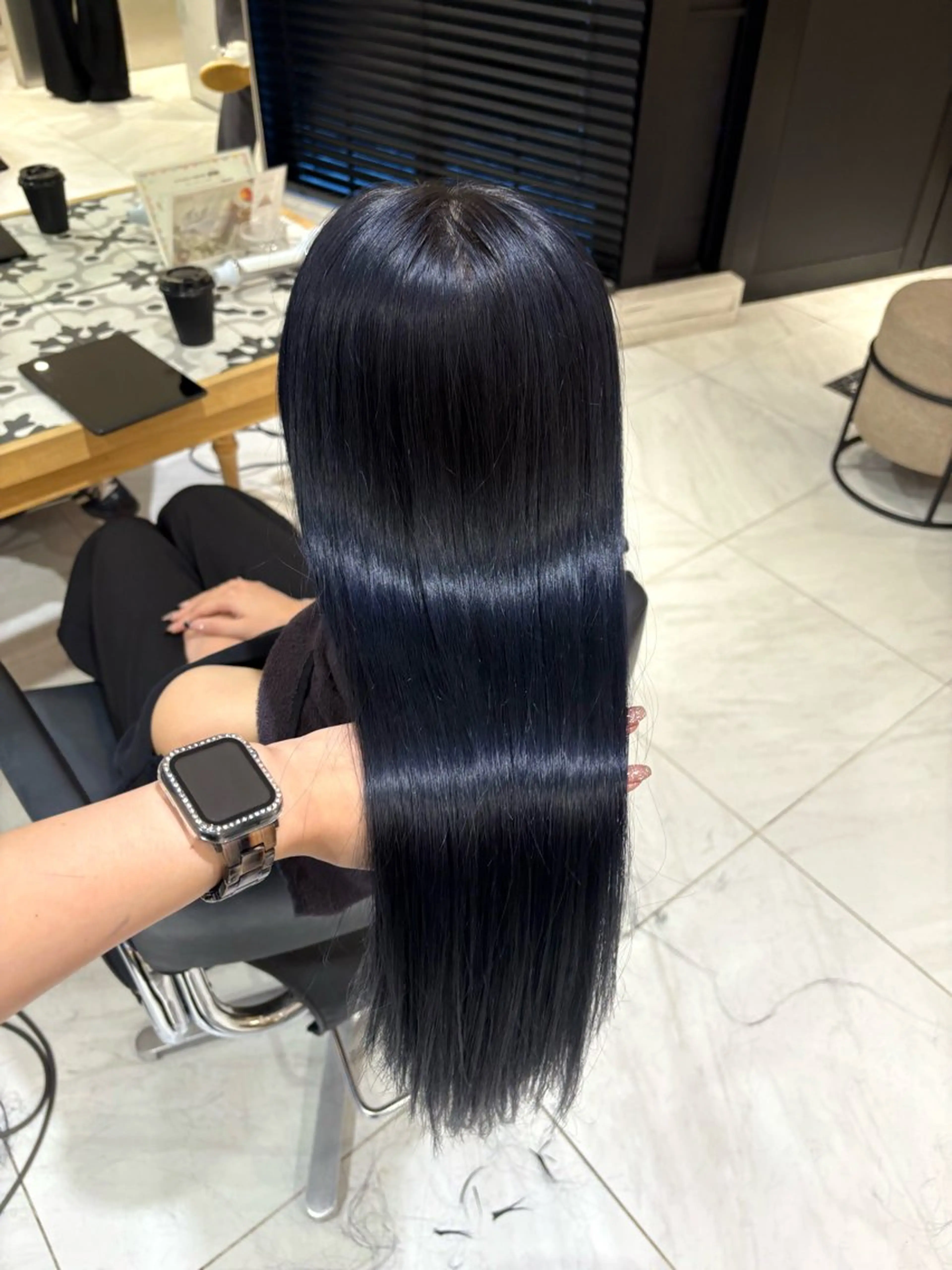 ロング カラー ヘアカラー トリートメント ヘアセット 風香🪼レイヤー /透明感カラーのヘアスタイル