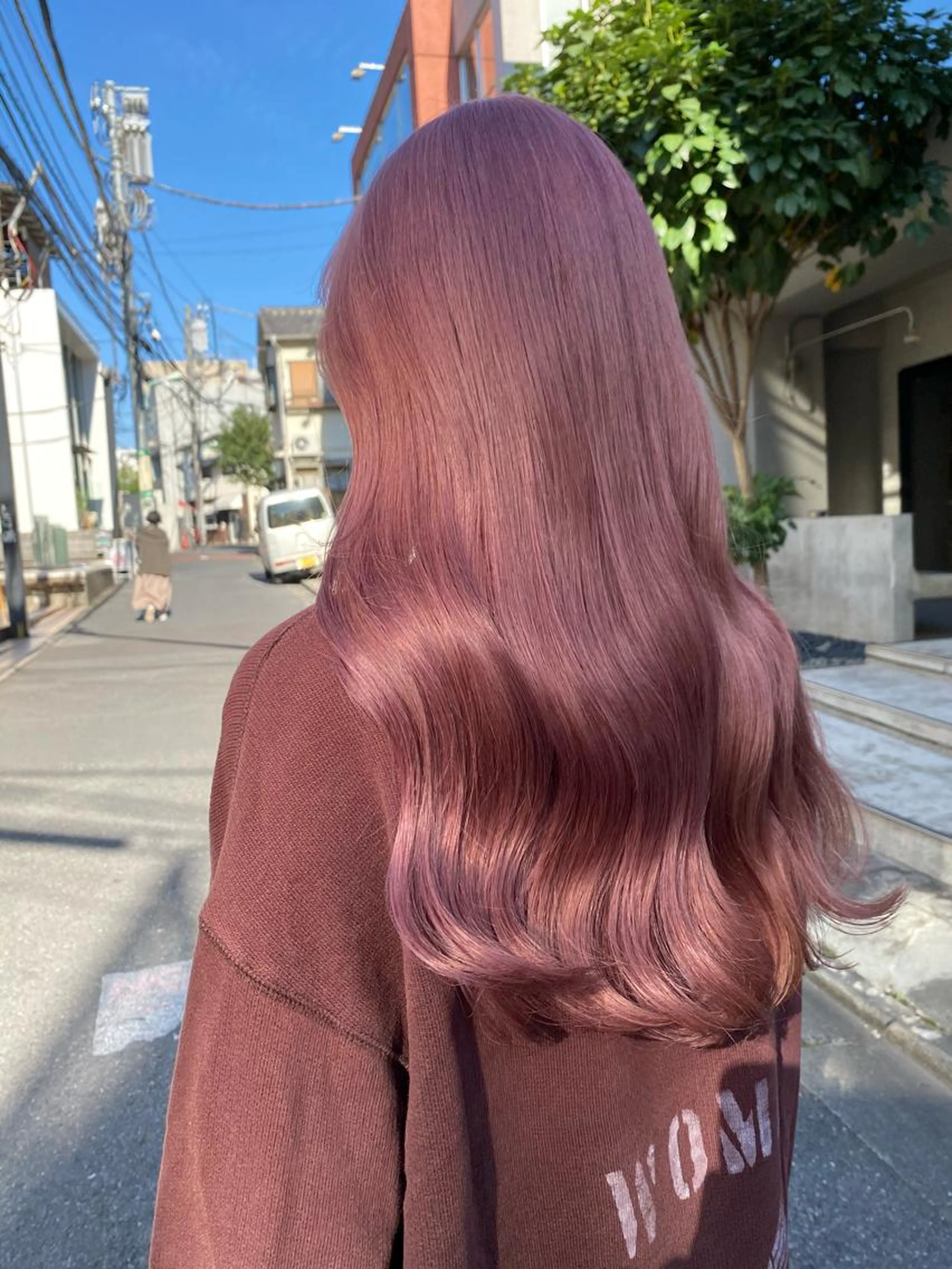 【ブリーチ×2(ブリーチ1回無料)】➕クリアカラー➕メンテナンスカット✂️➕トリートメント✨の写真